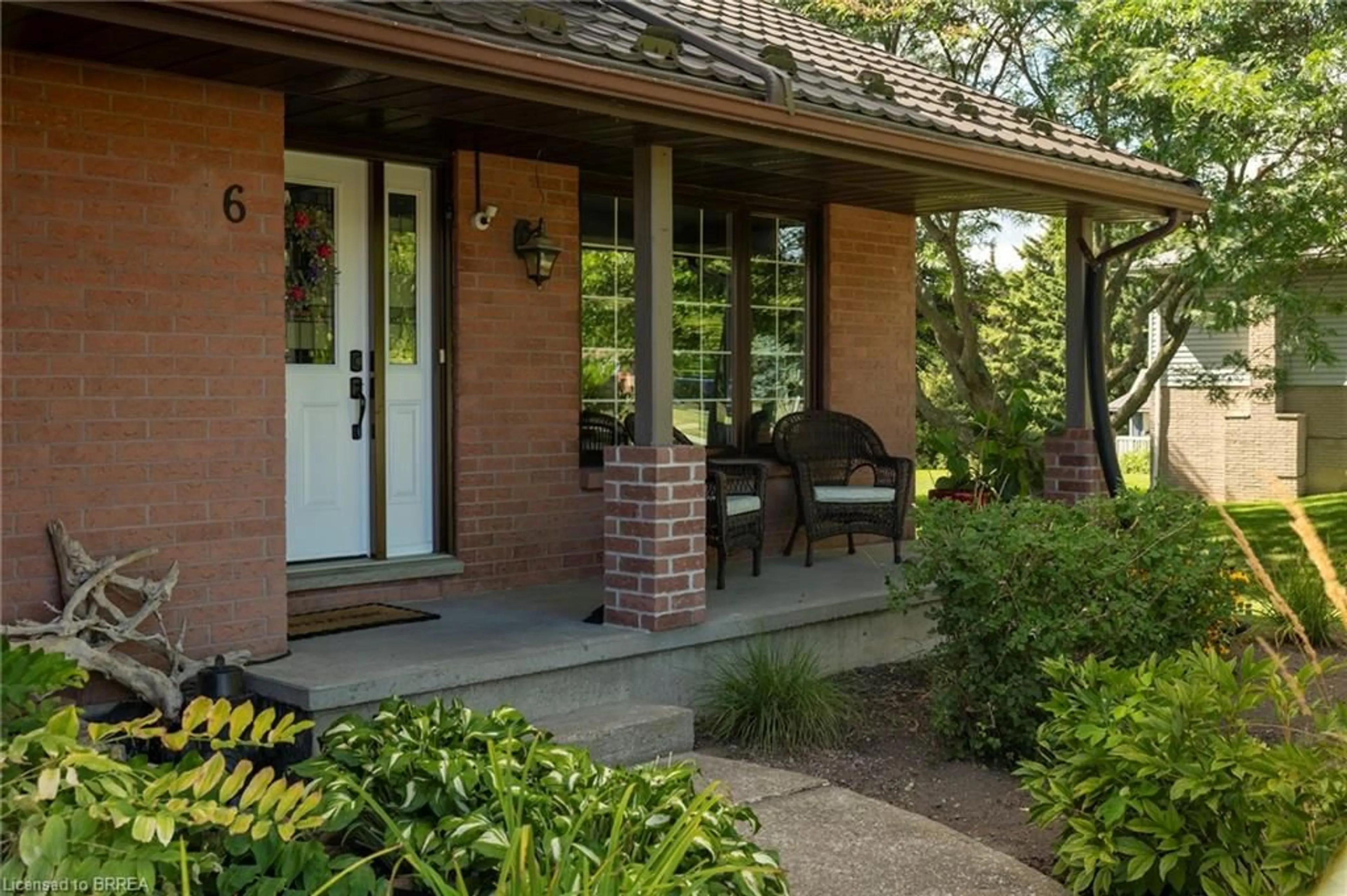 Home with brick exterior material, street for 6 Bannister St, Oakland Ontario N0E 1L0