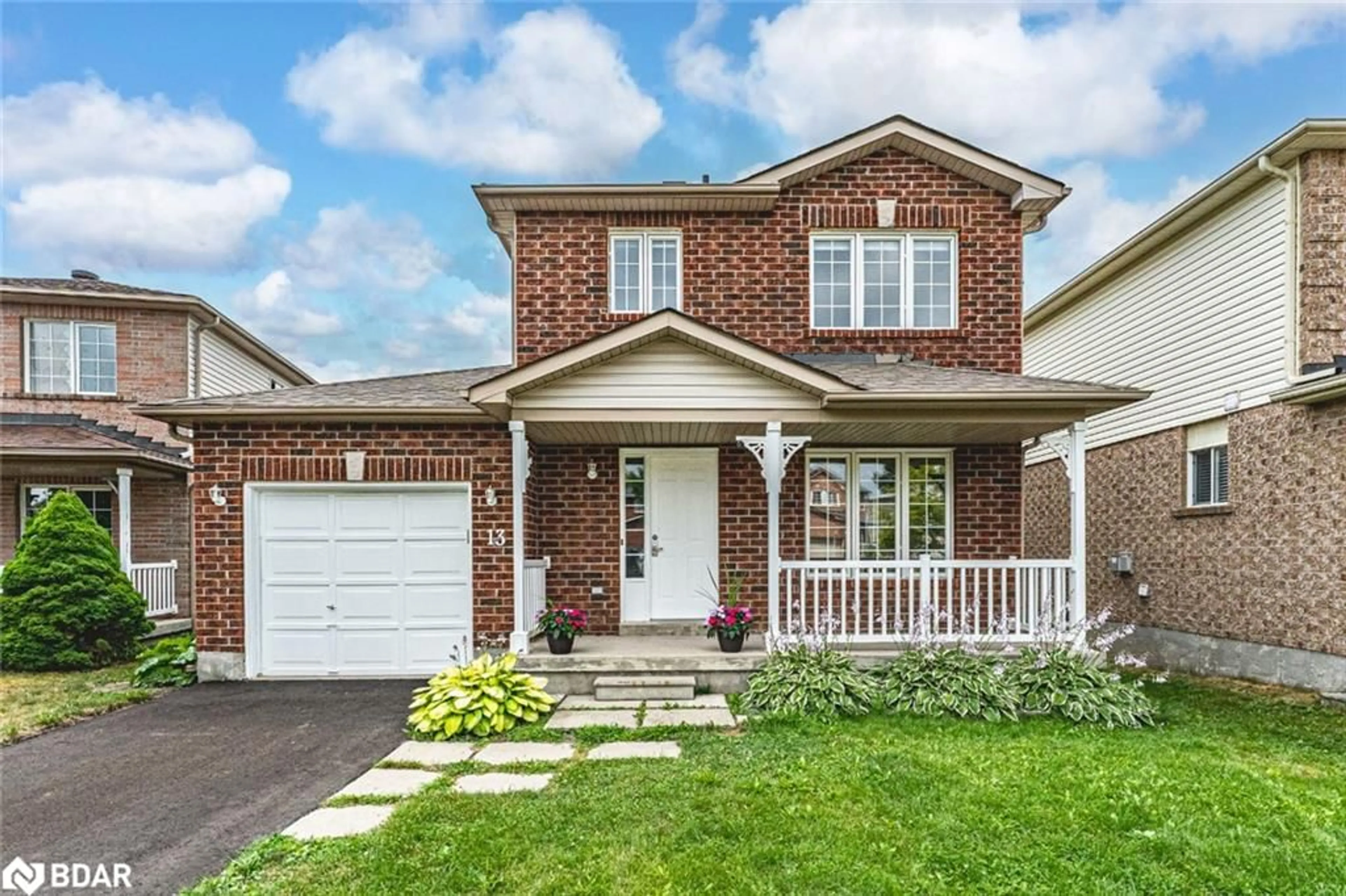 Home with brick exterior material, street for 13 Golds Cres, Barrie Ontario L4N 8R5