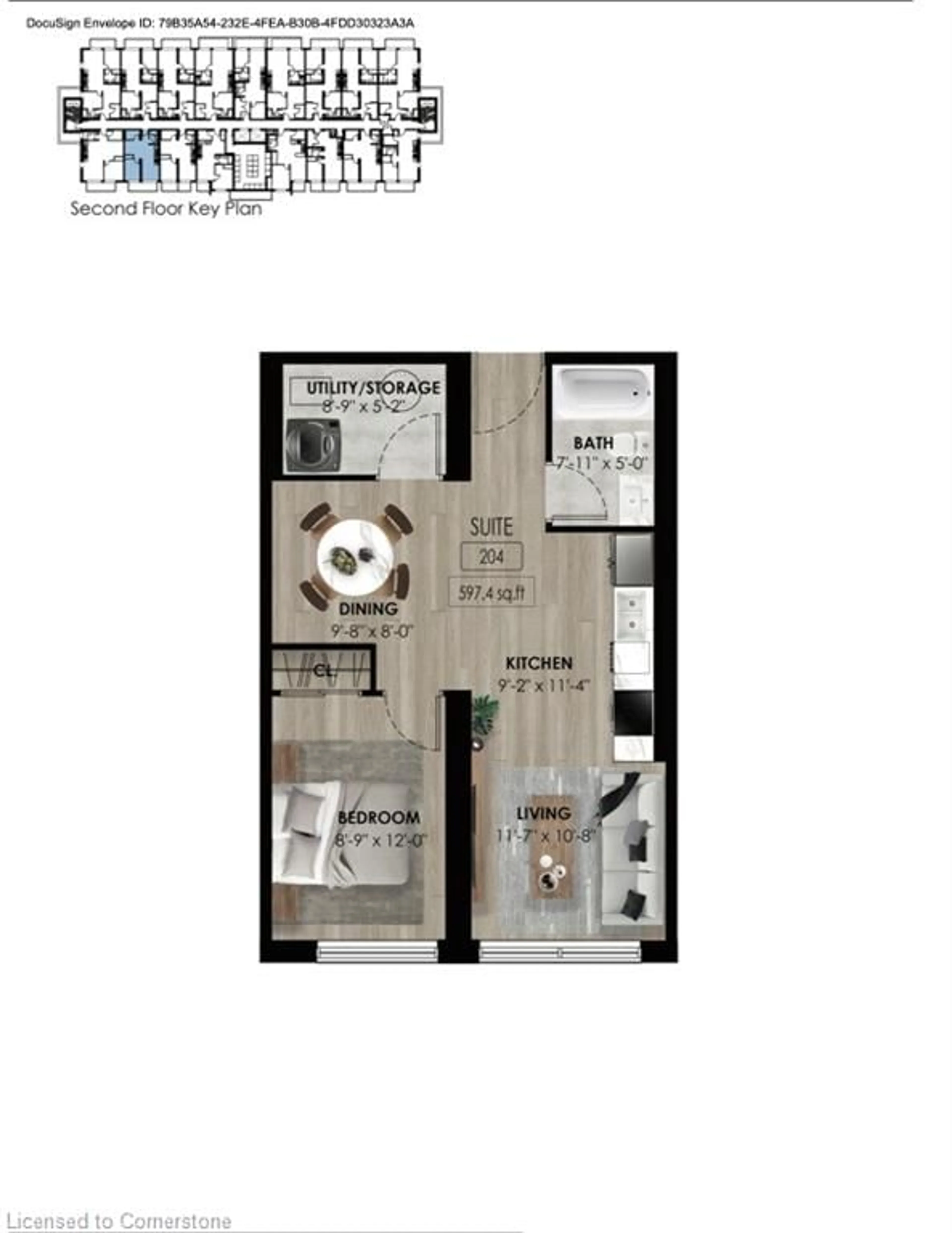 Floor plan for 64 Main St N #204, Hagersville Ontario N0A 1H0