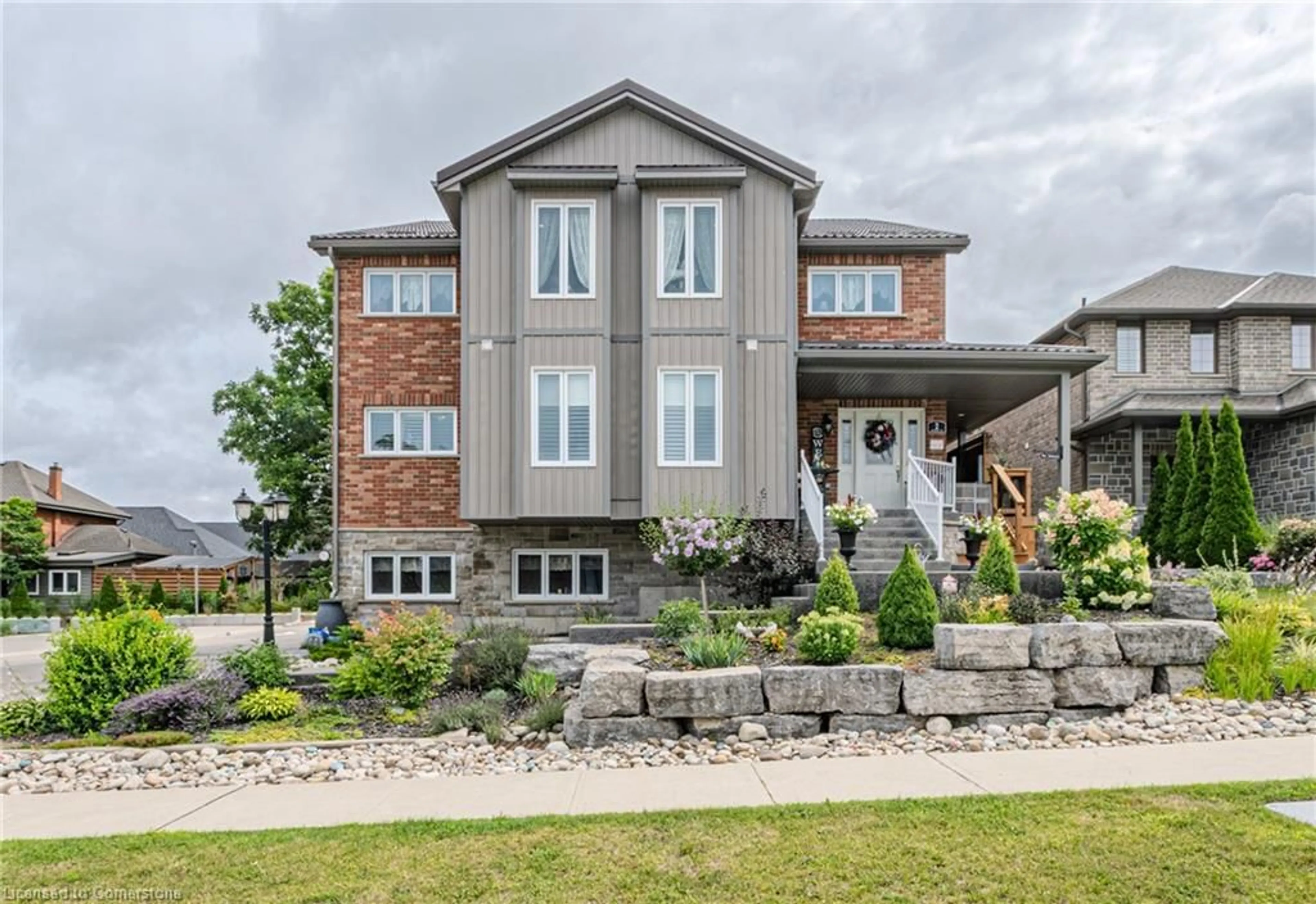 Home with brick exterior material, street for 2 Balmoral St, Paris Ontario N3L 0C8
