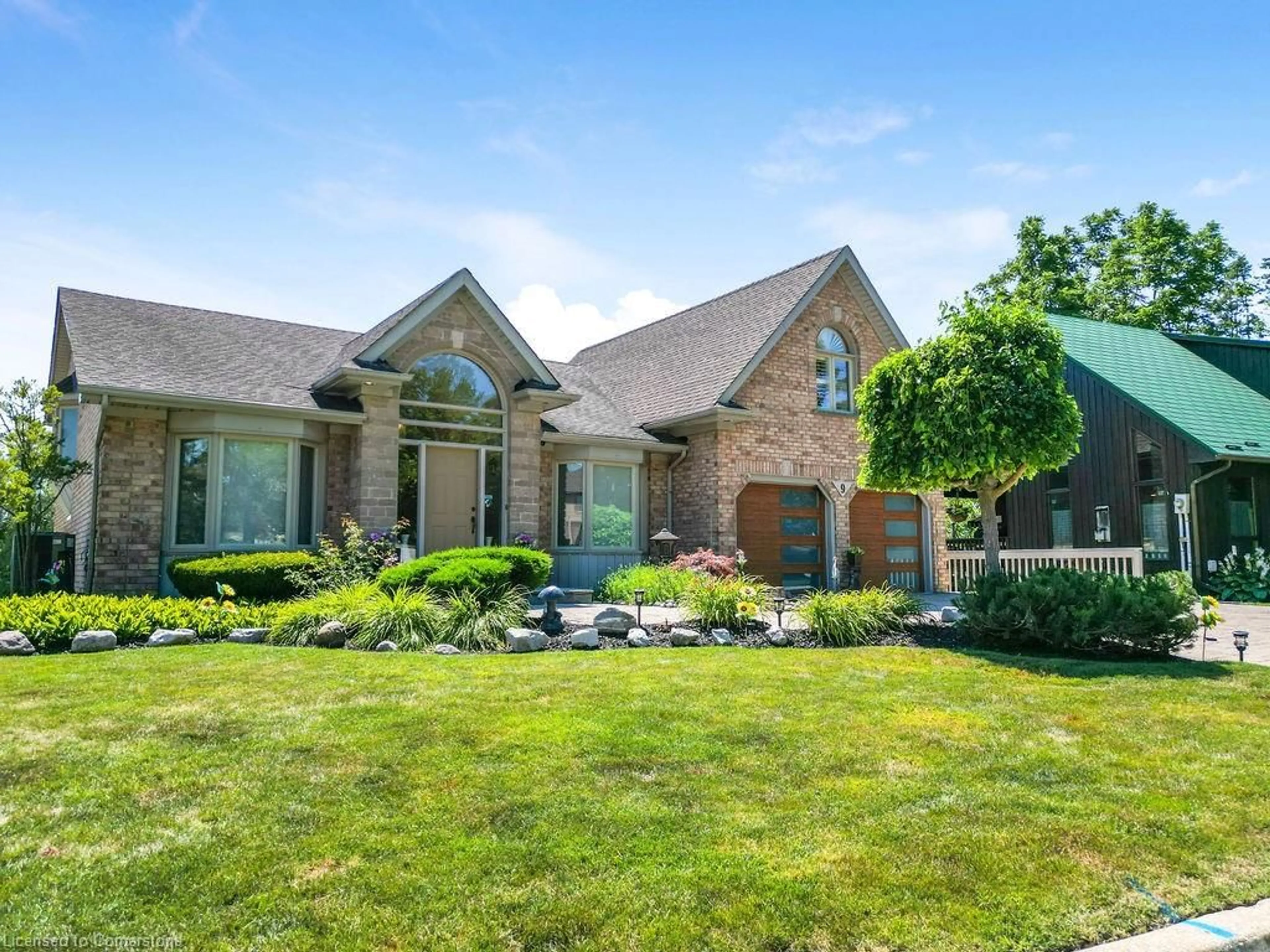 Home with brick exterior material, street for 9 Lamb Crt, Caledonia Ontario N3W 1E2