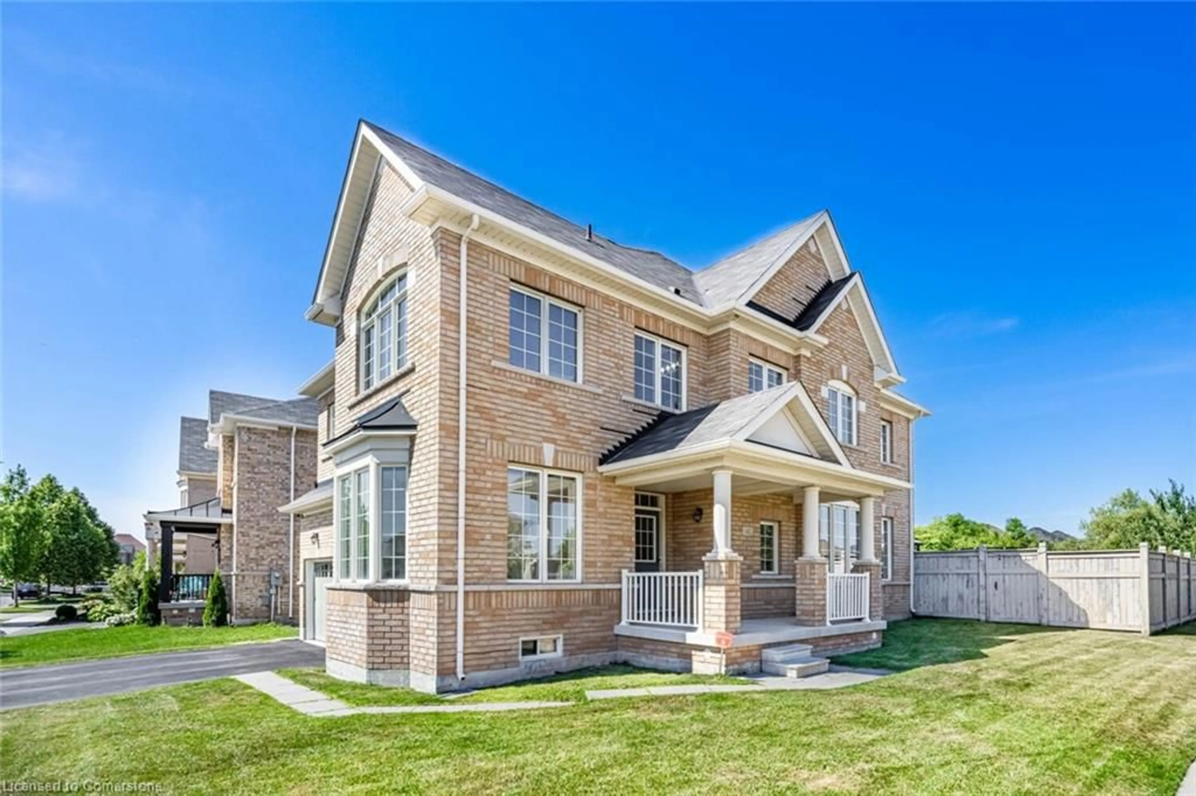Home with brick exterior material, street for 142 Bonnie Braes Drive, Brampton Ontario L6Y 0W7