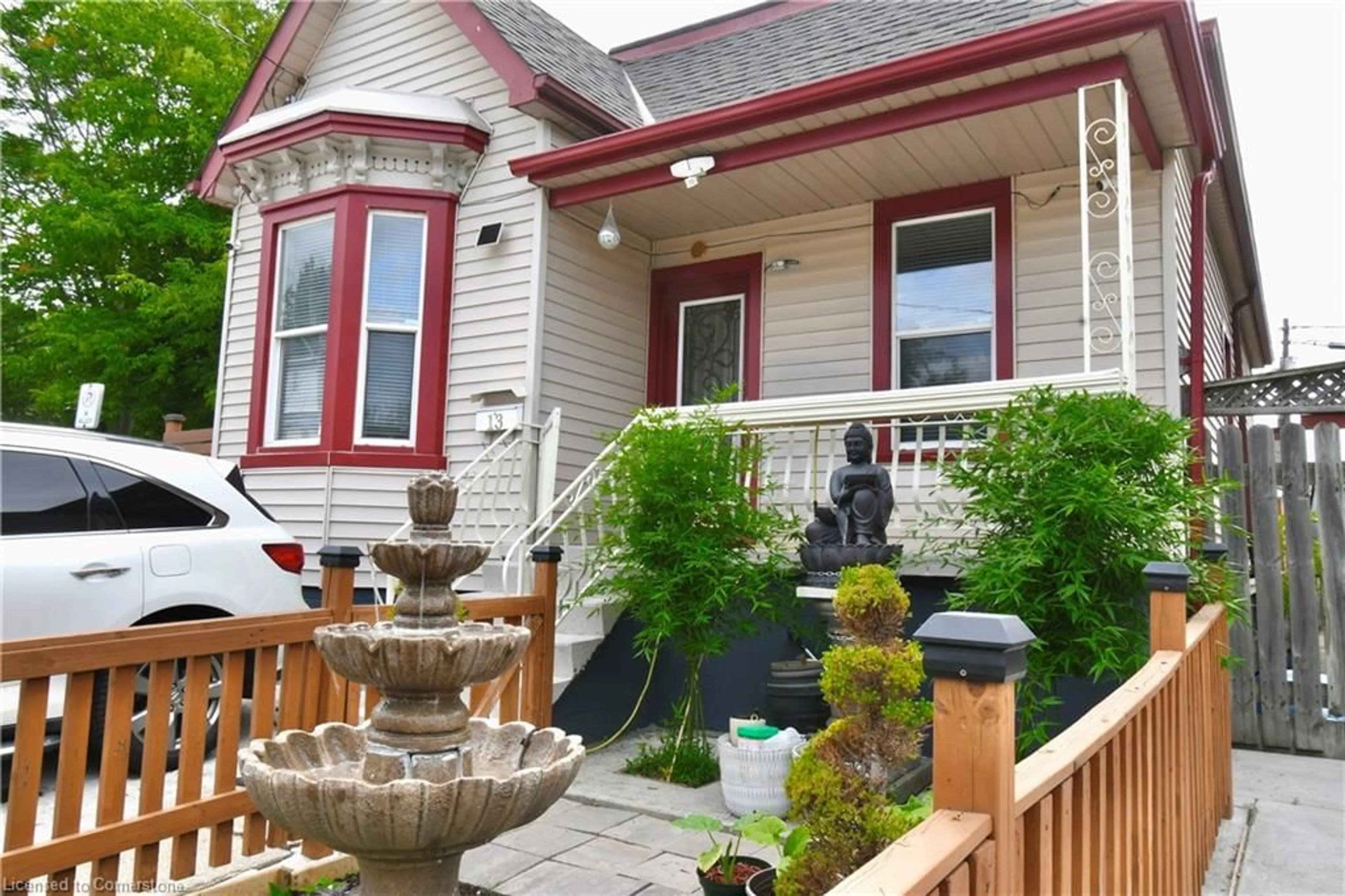 Patio, street for 13 Leeming St, Hamilton Ontario L8L 5T4