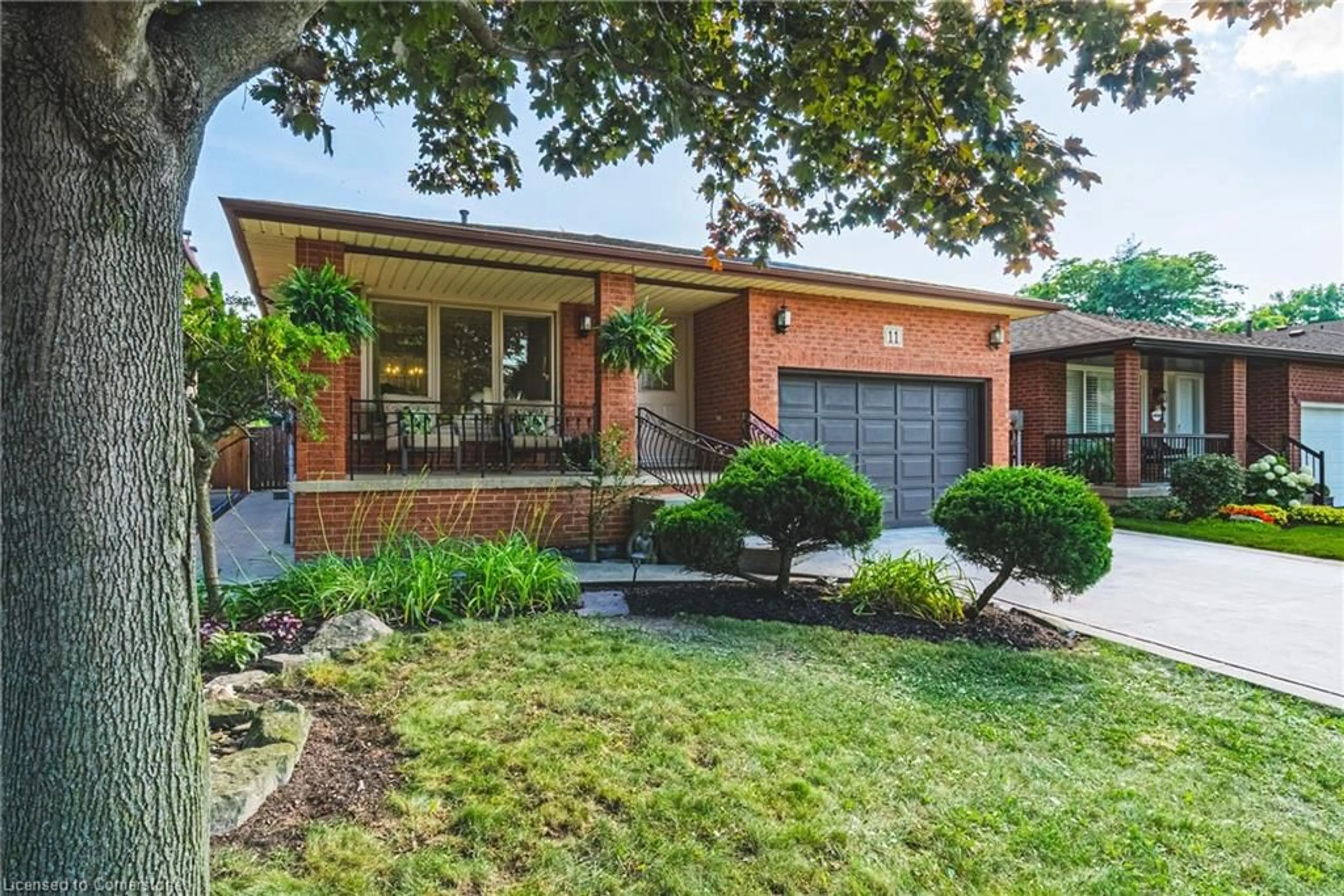 Home with brick exterior material, street for 11 Dydzak Crt, Hamilton Ontario L9B 1V9