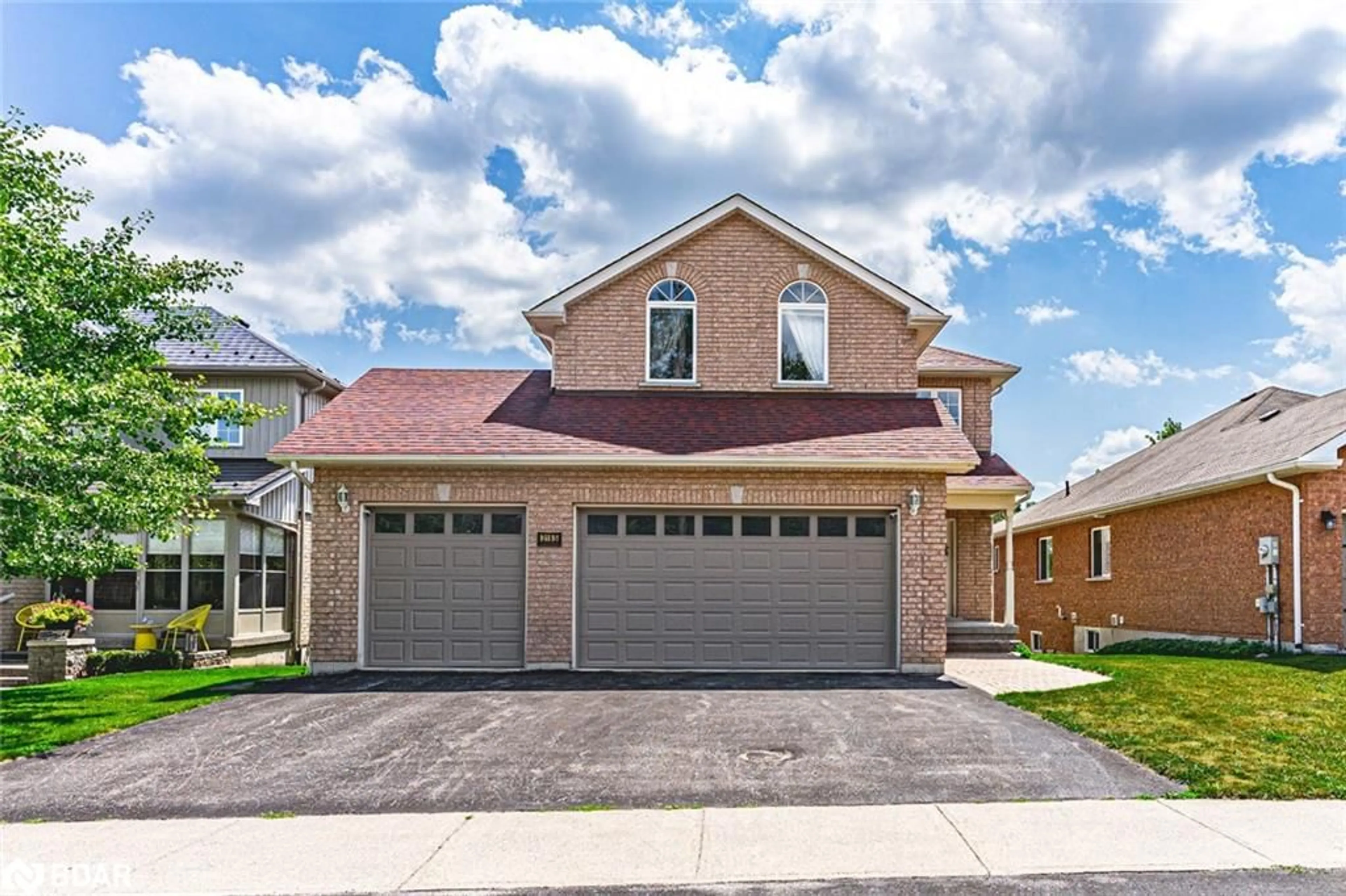 Home with brick exterior material, street for 3165 Bass Lake Sideroad, Orillia Ontario L3V 7Y7