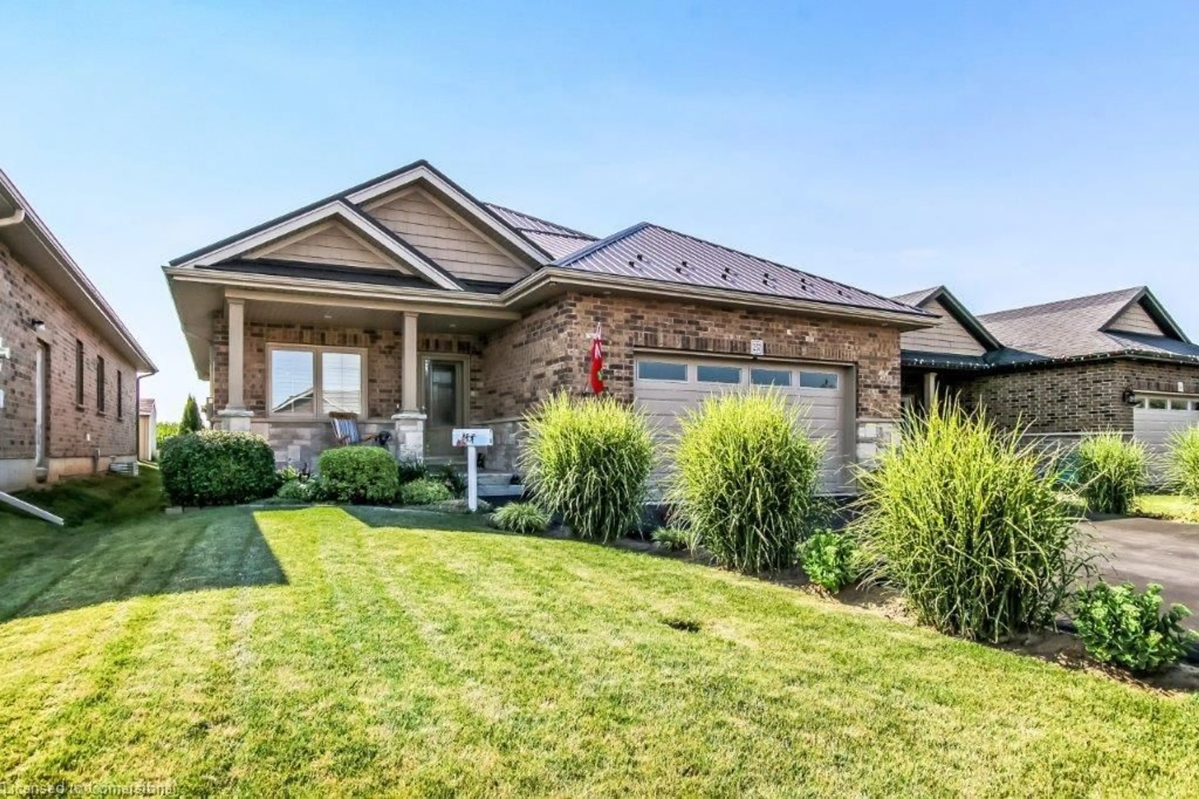 Home with brick exterior material, street for 257 Donly Drive South, Simcoe Ontario N3Y 0C8
