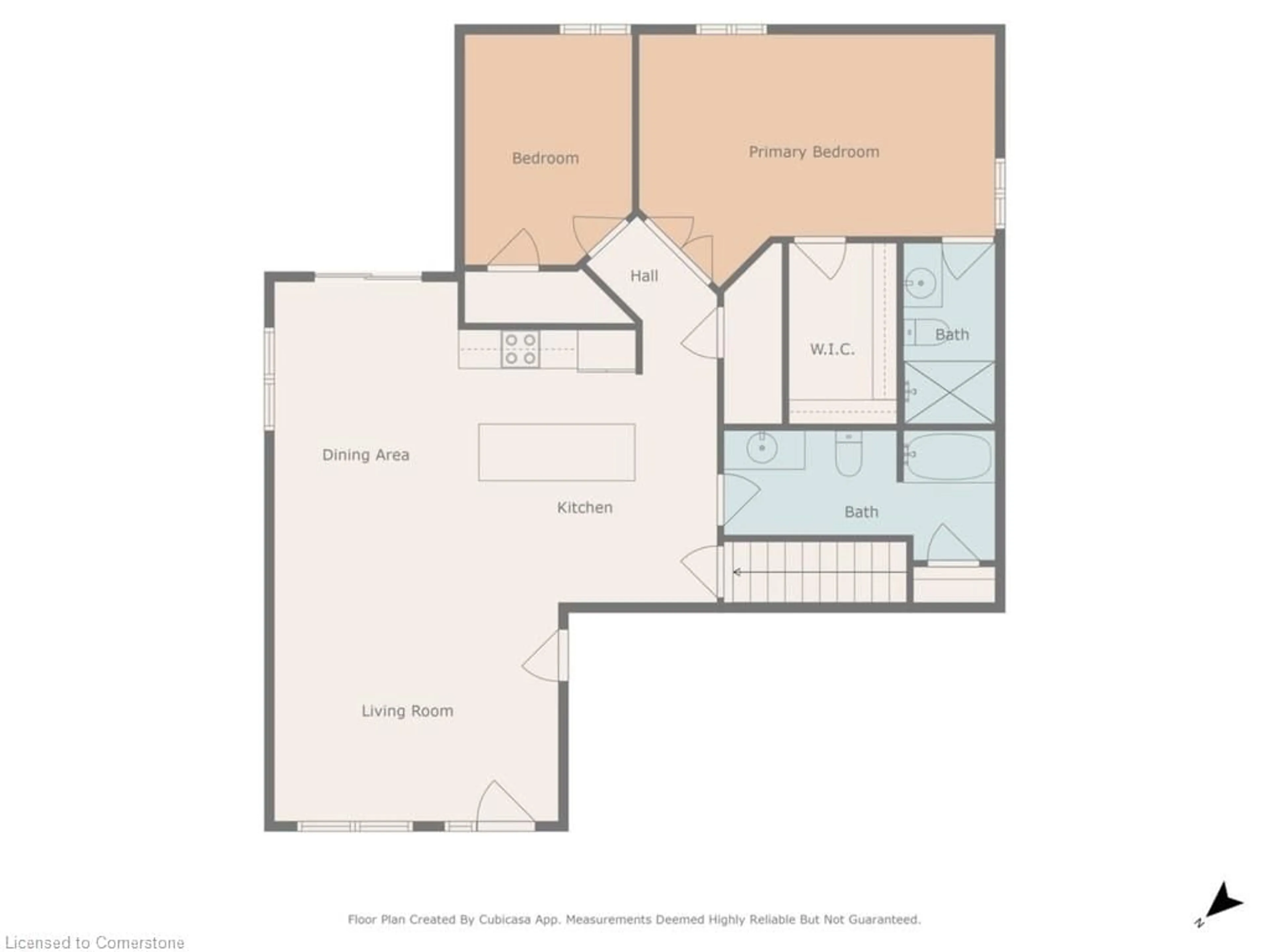 Floor plan for 257 Donly Drive South, Simcoe Ontario N3Y 0C8