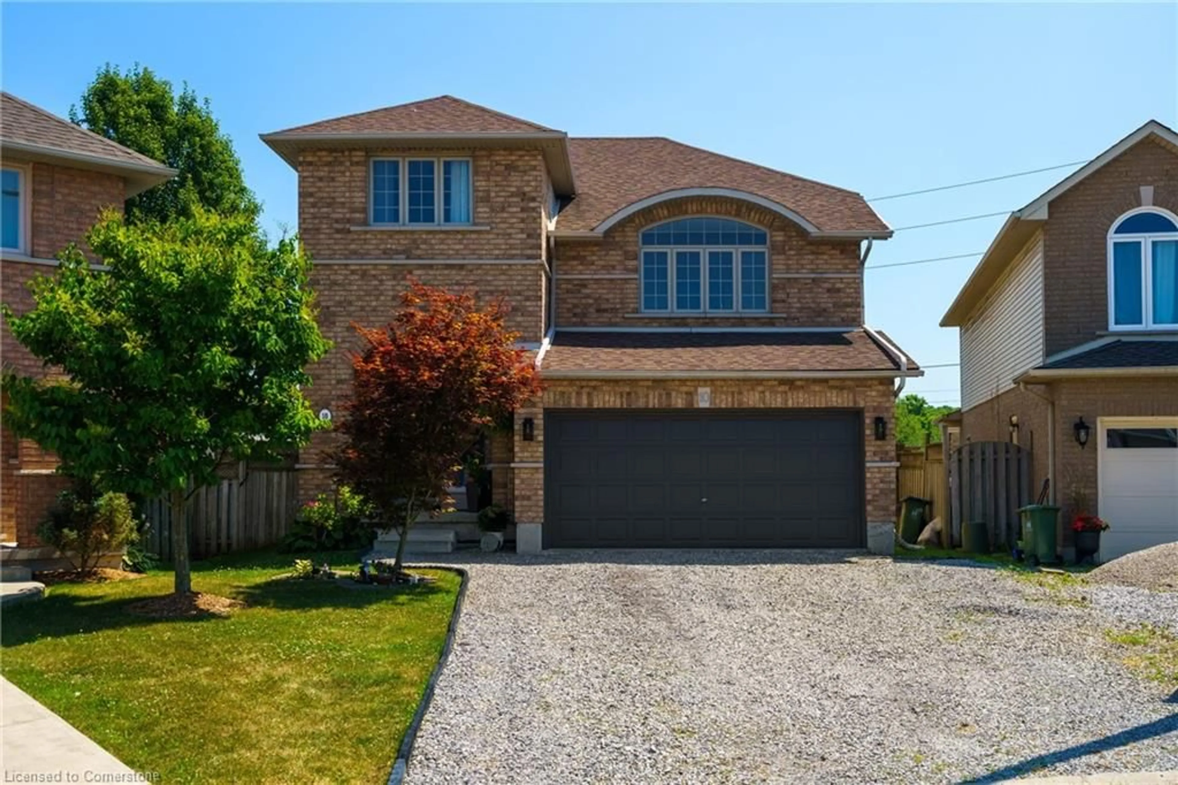 Home with brick exterior material, street for 10 Nature Crt, Hamilton Ontario L9C 7T5