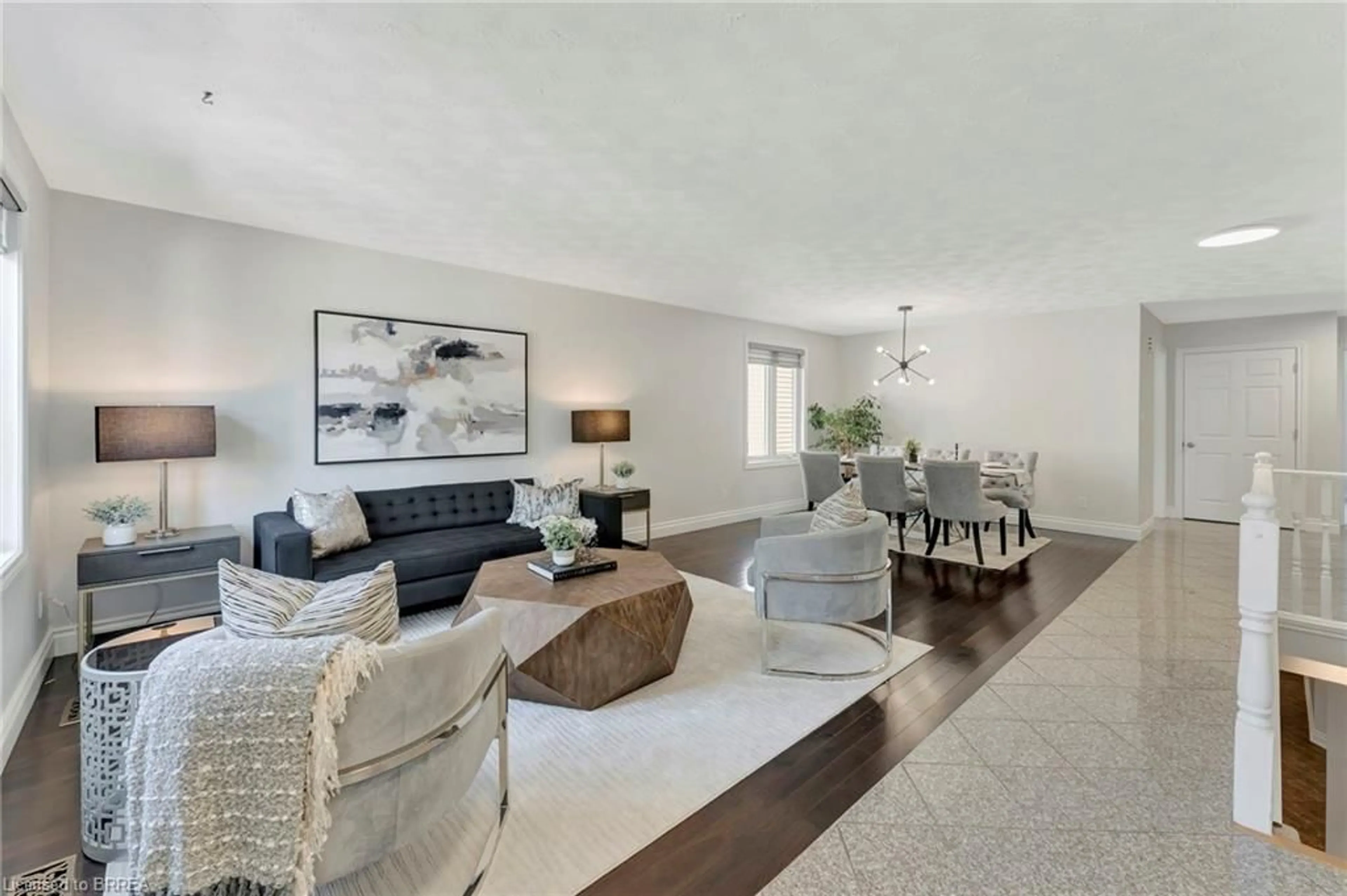 Living room with furniture, unknown for 19 Limerick Lane, Brantford Ontario N3T 6L3