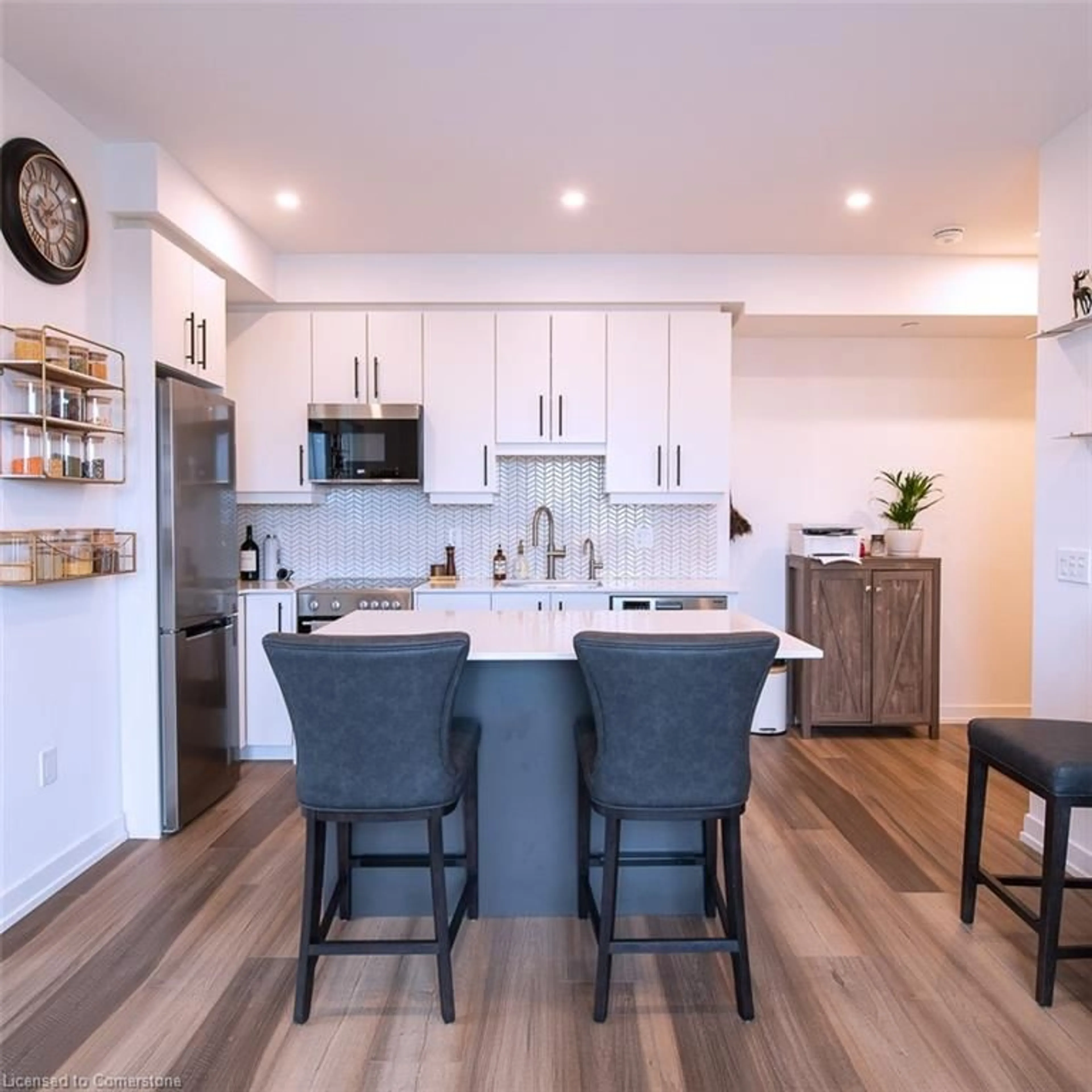Open concept kitchen, unknown for 15 Wellington St #1009, Kitchener Ontario N2G 0E4