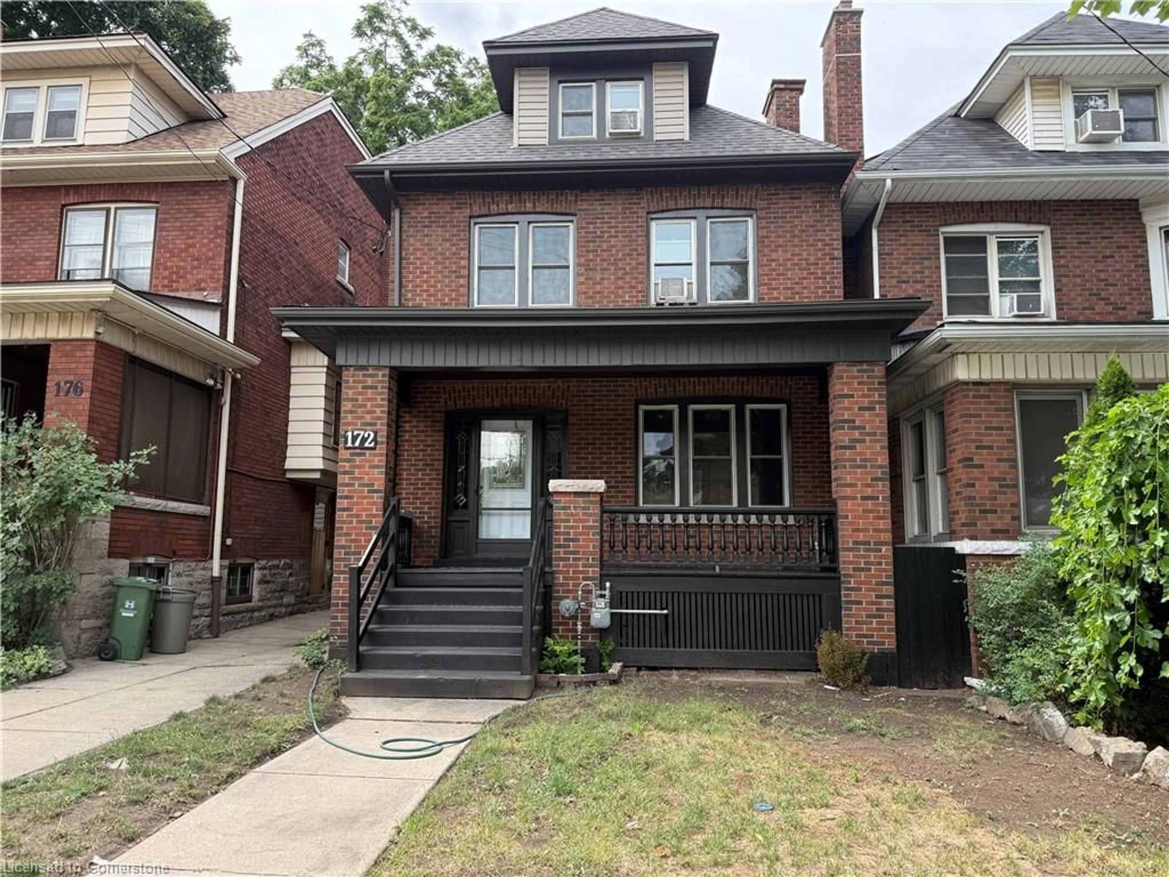 Home with brick exterior material, street for 172 Sherman Ave, Hamilton Ontario L8M 2P9