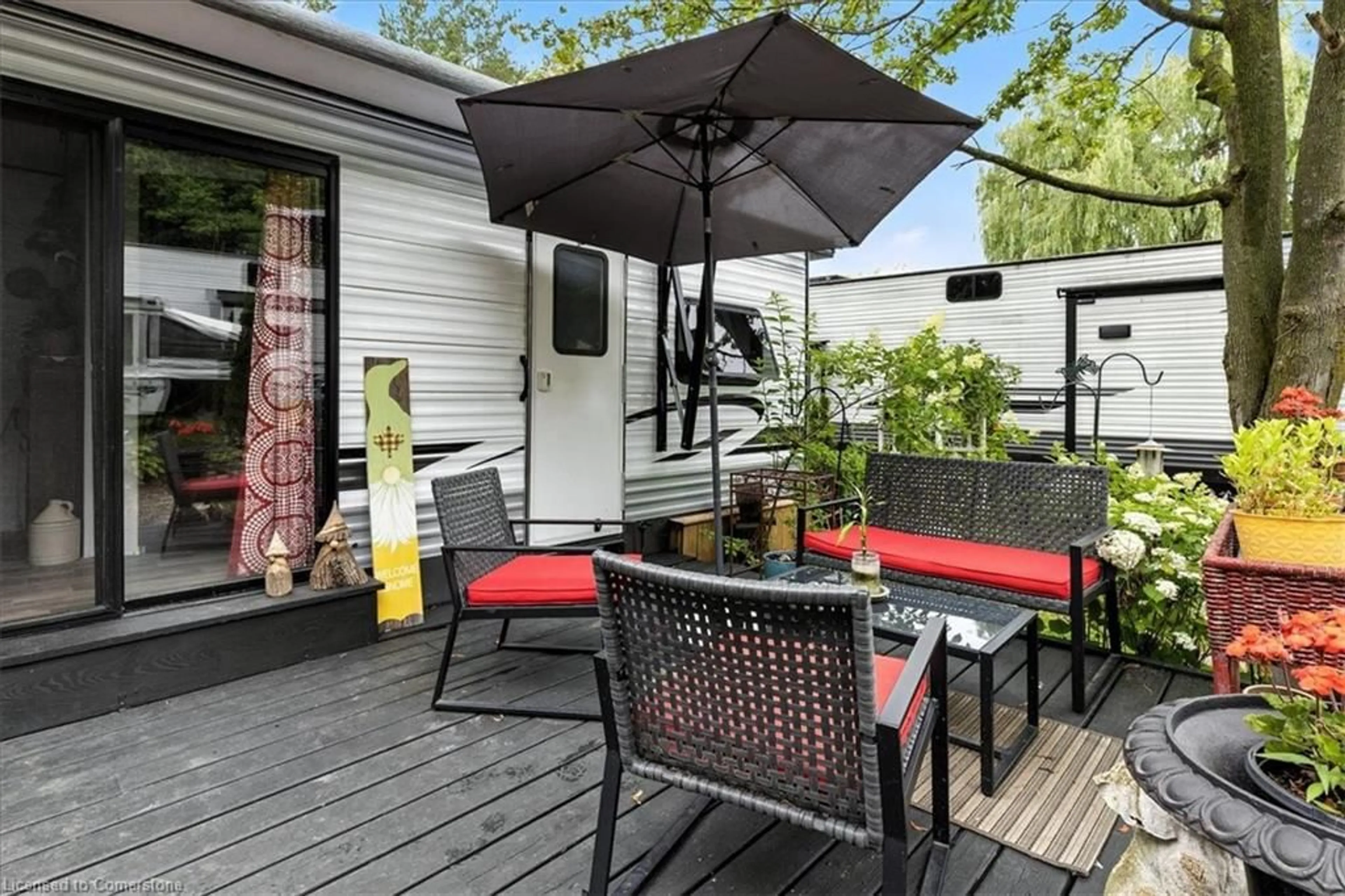 Patio, street for 1174 Wilby Rd #8, St. Agatha Ontario N0B 2L0