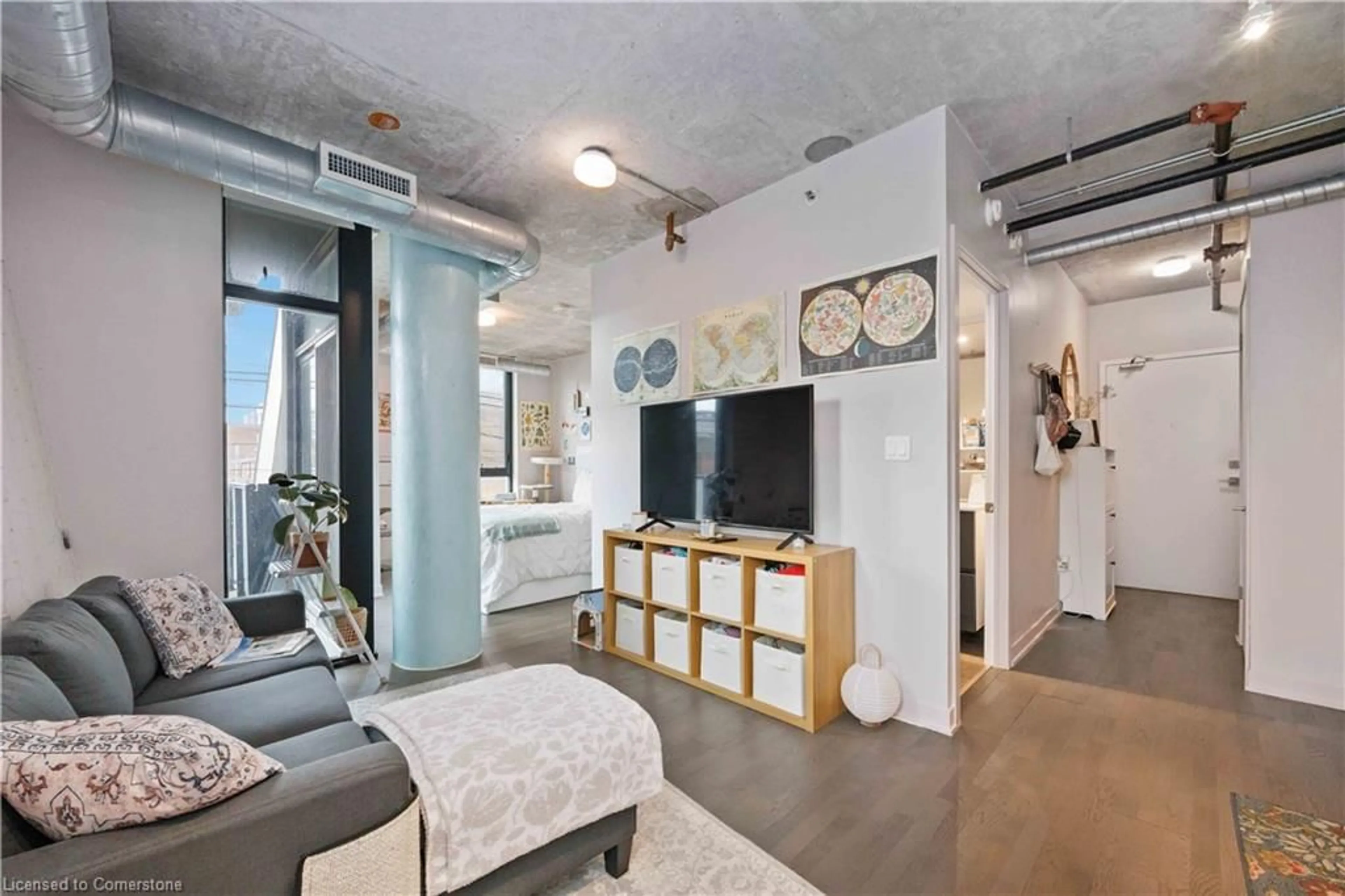 Living room with furniture, unknown for 109 Wolseley St #204, Toronto Ontario M6J 1K1
