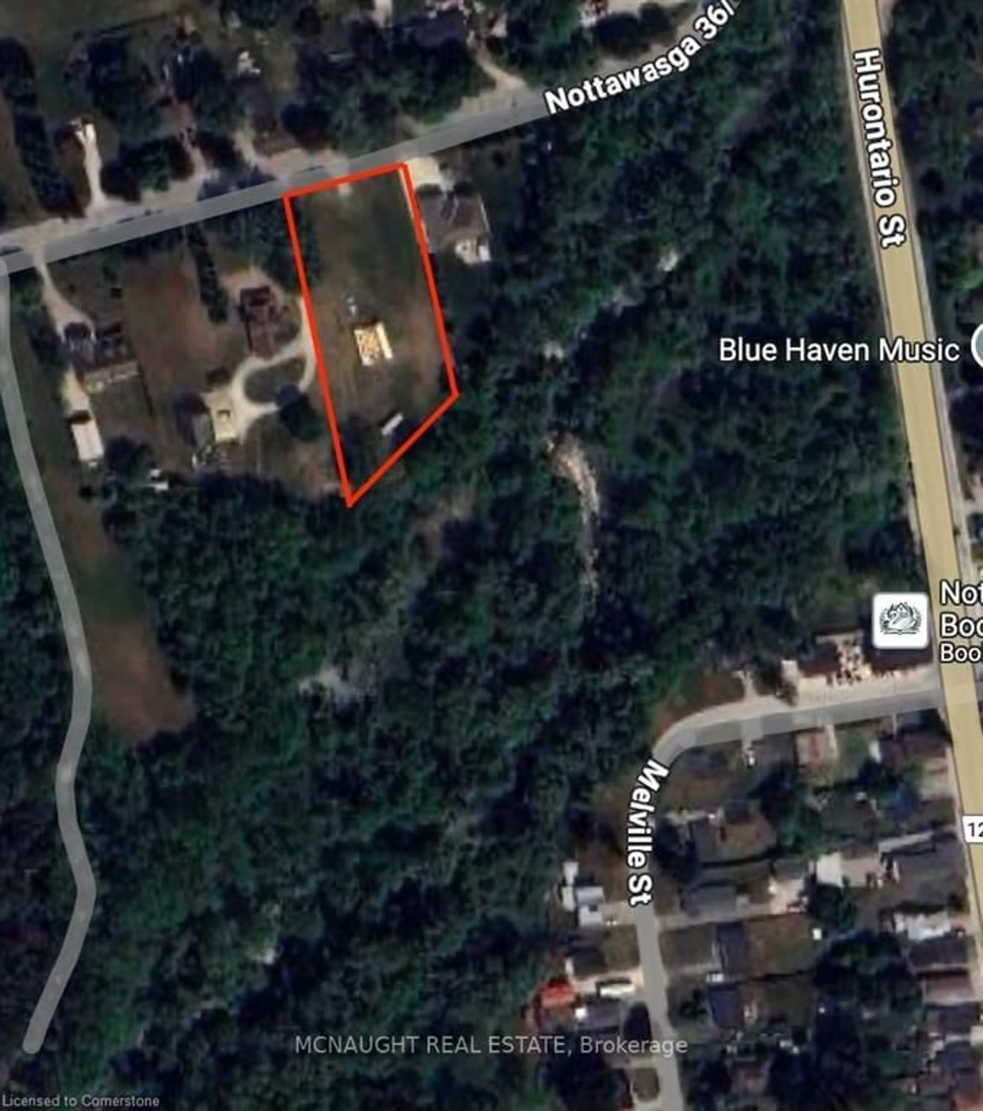 A pic from outside/outdoor area/front of a property/back of a property/a pic from drone, street for 7639 36/37 Nottawasaga Sideroad, Nottawa Ontario L0M 1P0