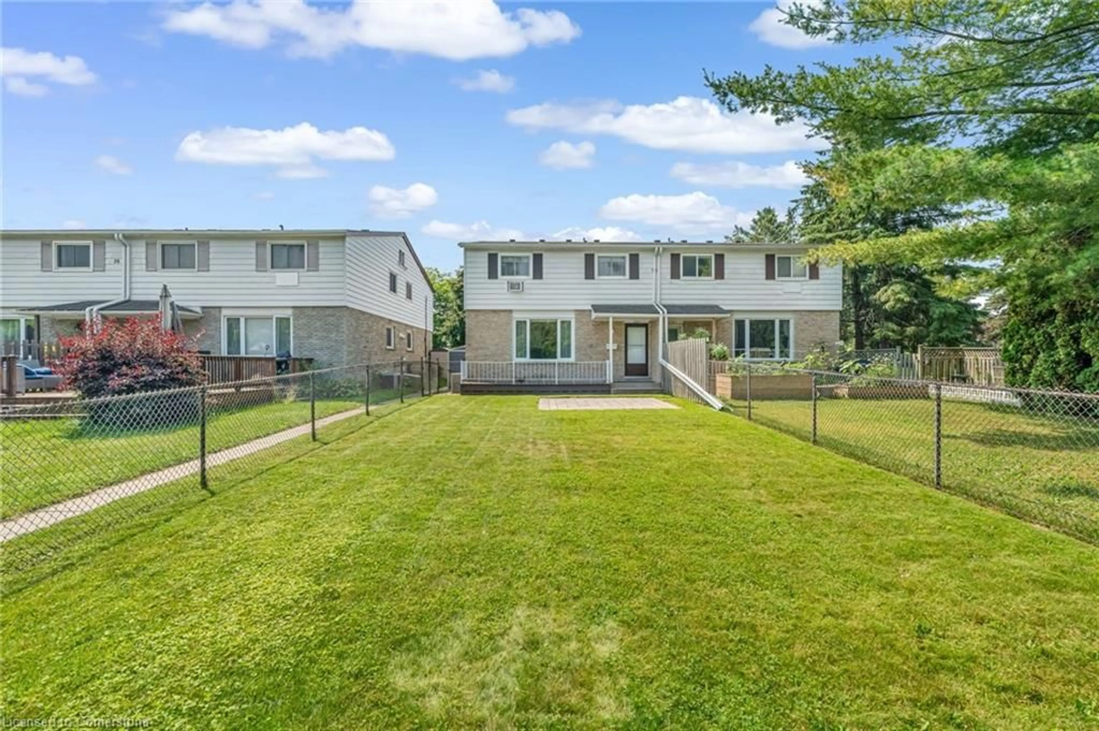 A pic from outside/outdoor area/front of a property/back of a property/a pic from drone, street for 30 Oakhill Dr #A, Brantford Ontario N3T 1R1
