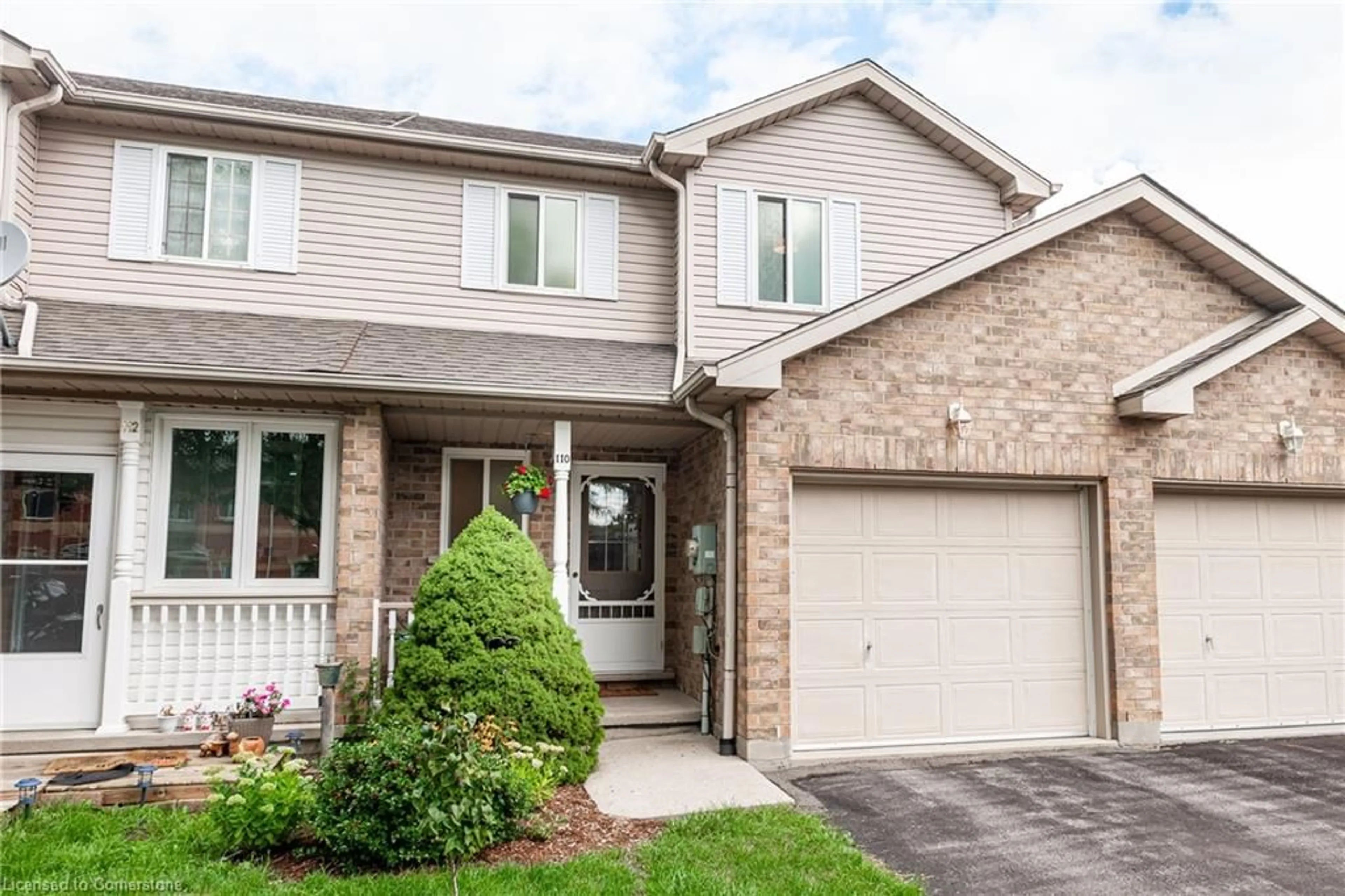 Home with brick exterior material, street for 110 Athlone Cres, Stratford Ontario N4Z 1H8