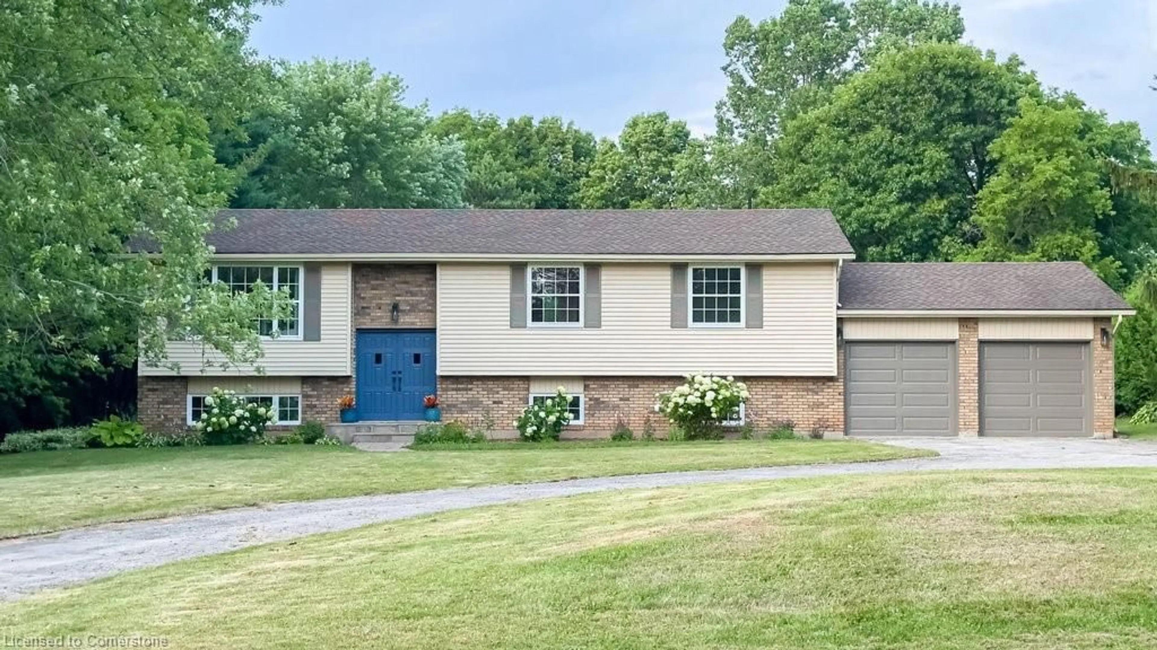 Home with brick exterior material, street for 1442 Alderson Rd, Carlisle Ontario L0R 1H1
