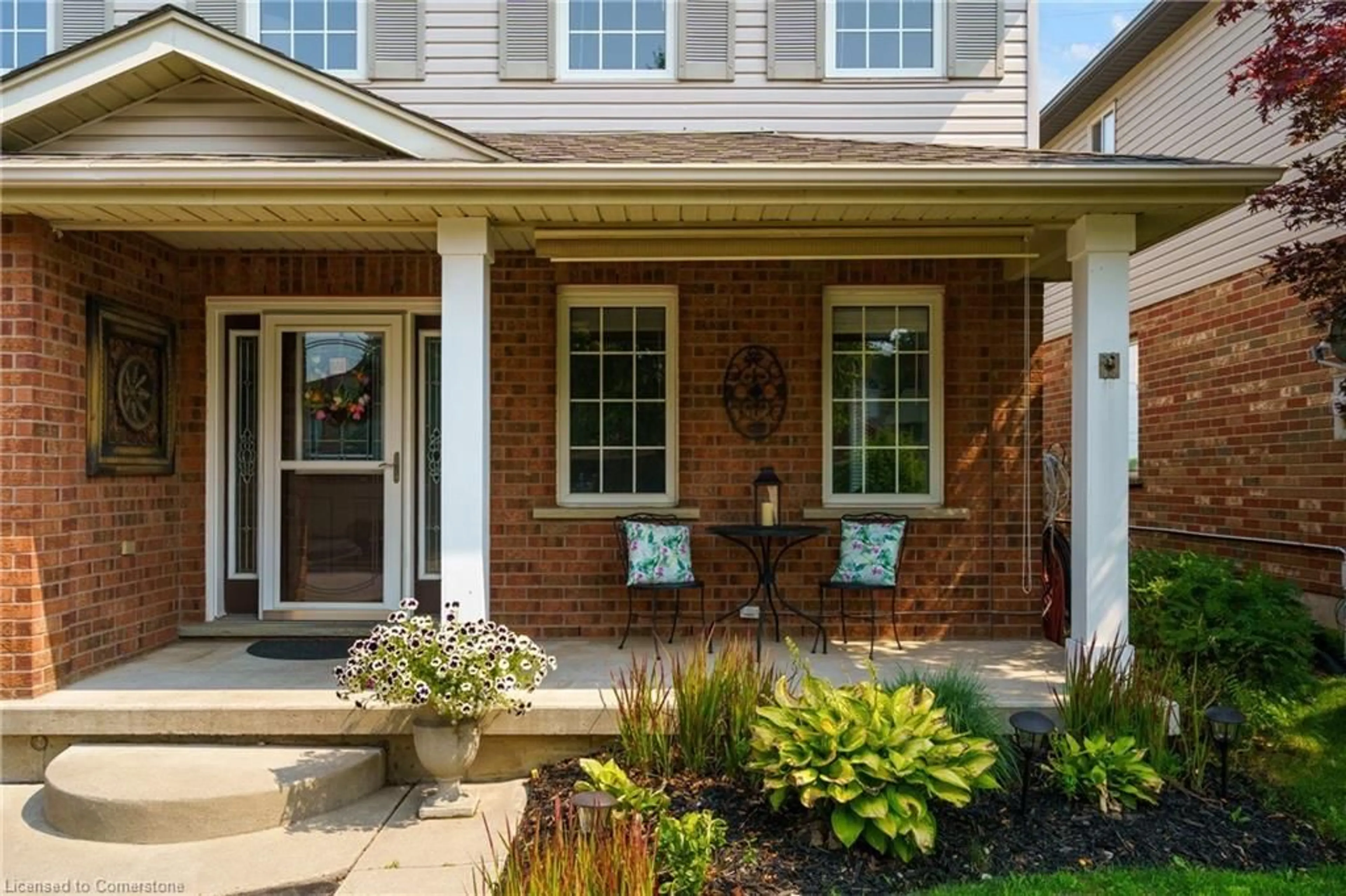 Home with brick exterior material, street for 42 Grassyplain Dr, Glanbrook Ontario L0R 1W0