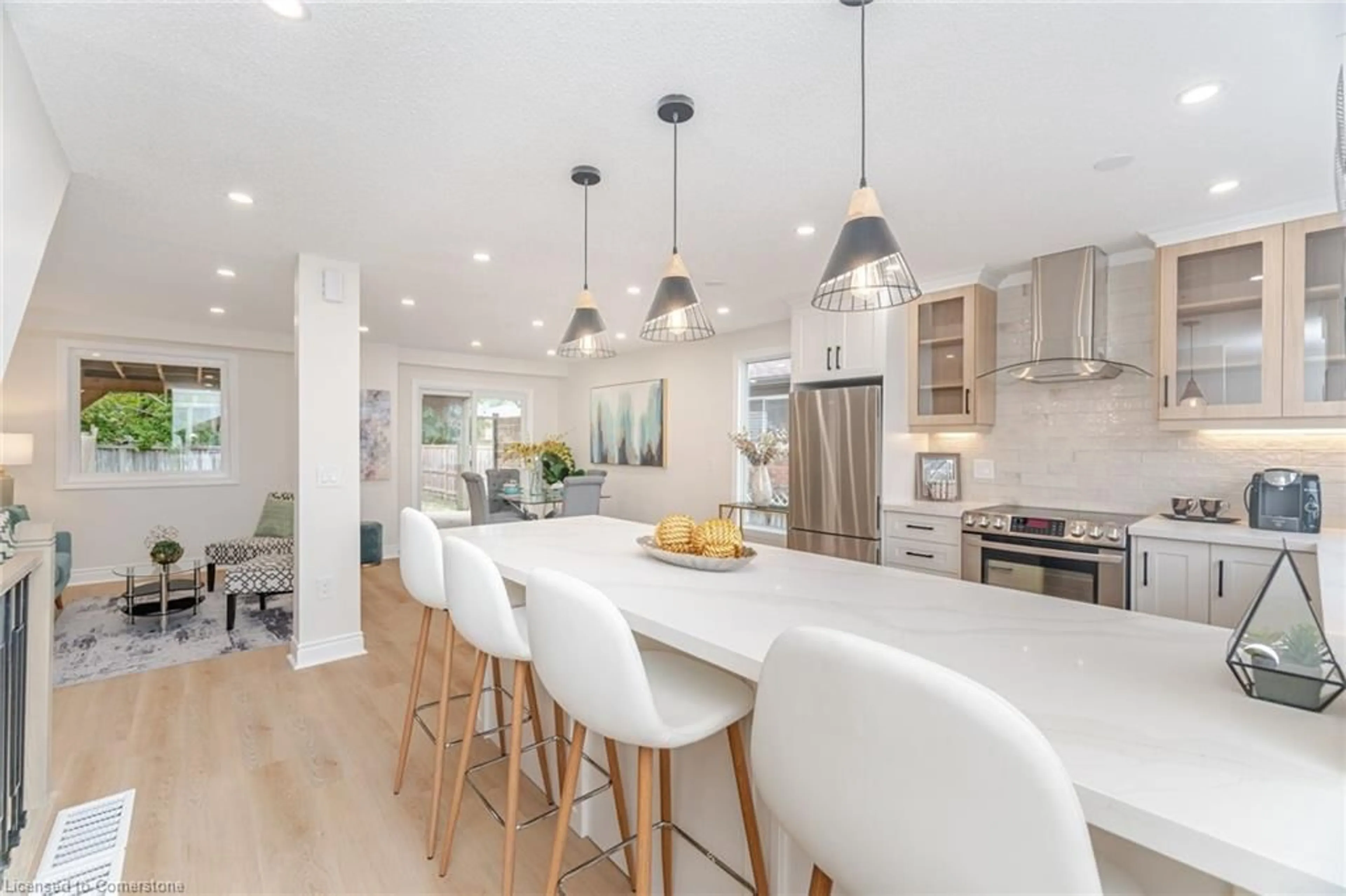 Open concept kitchen, unknown for 12 Browning Trail, Barrie Ontario L4N 4Z4