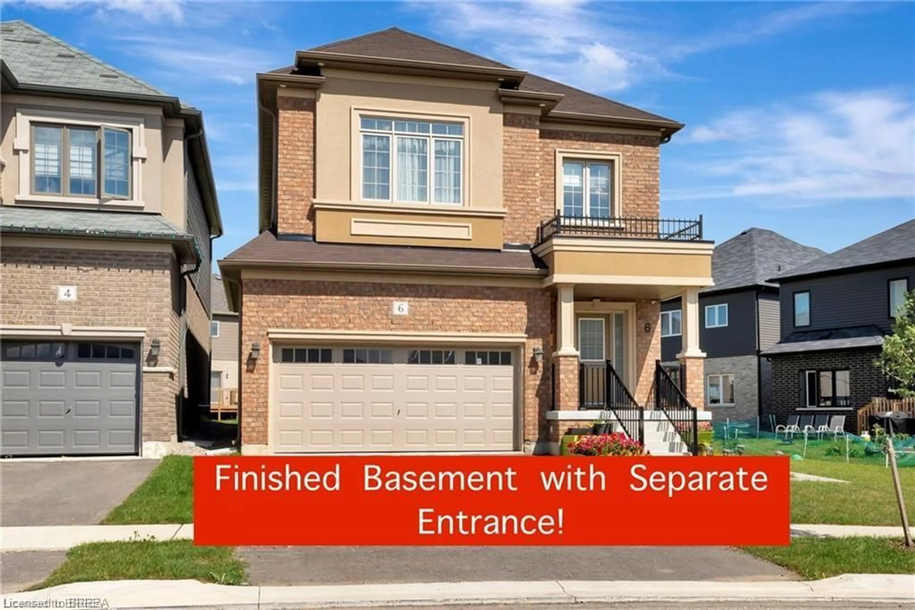 Home with brick exterior material, street for 6 Tarrison St, Brantford Ontario N3V 0B1