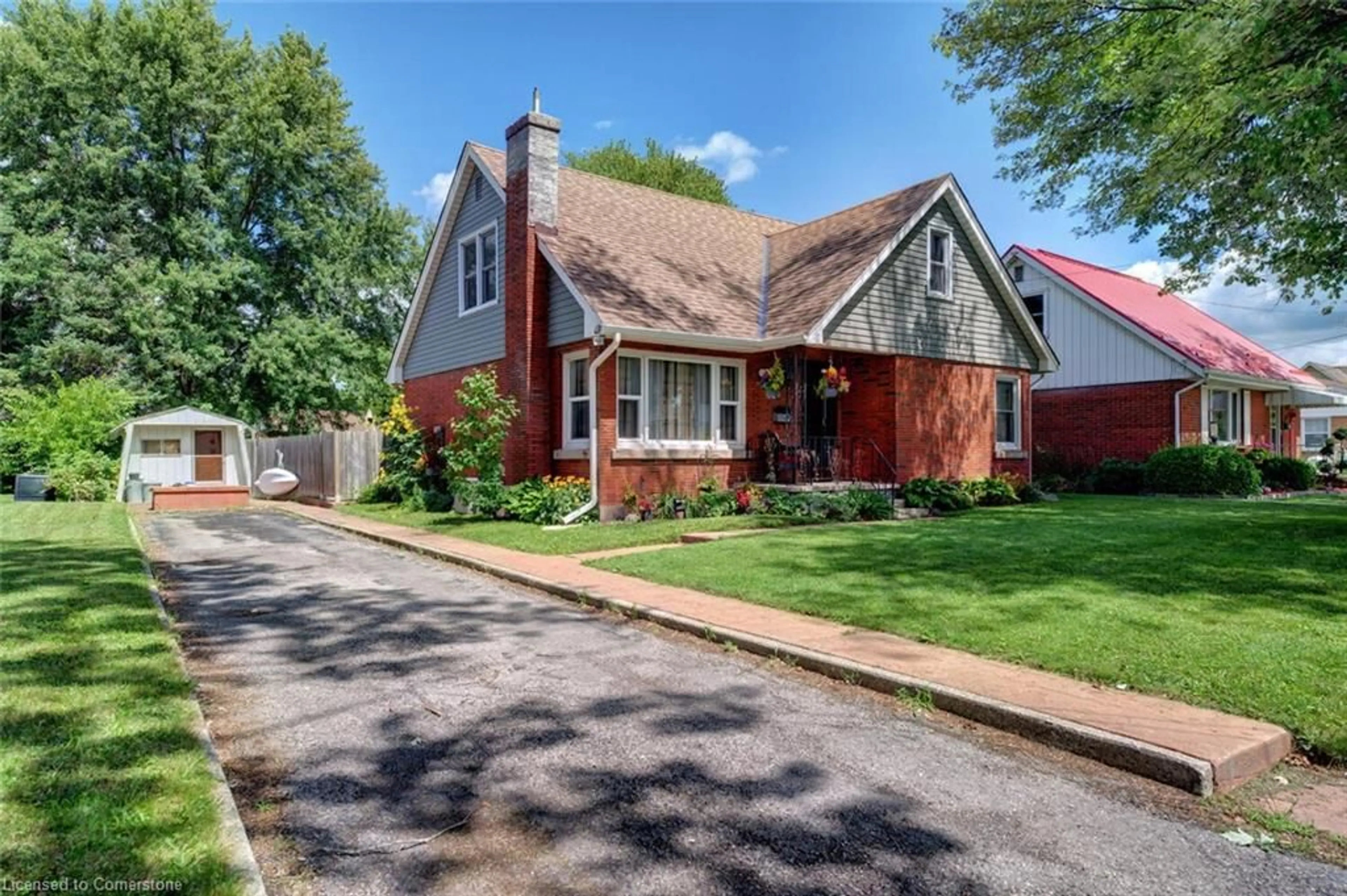 Home with brick exterior material, street for 155 Fairview Ave, Dunnville Ontario N1A 1B2