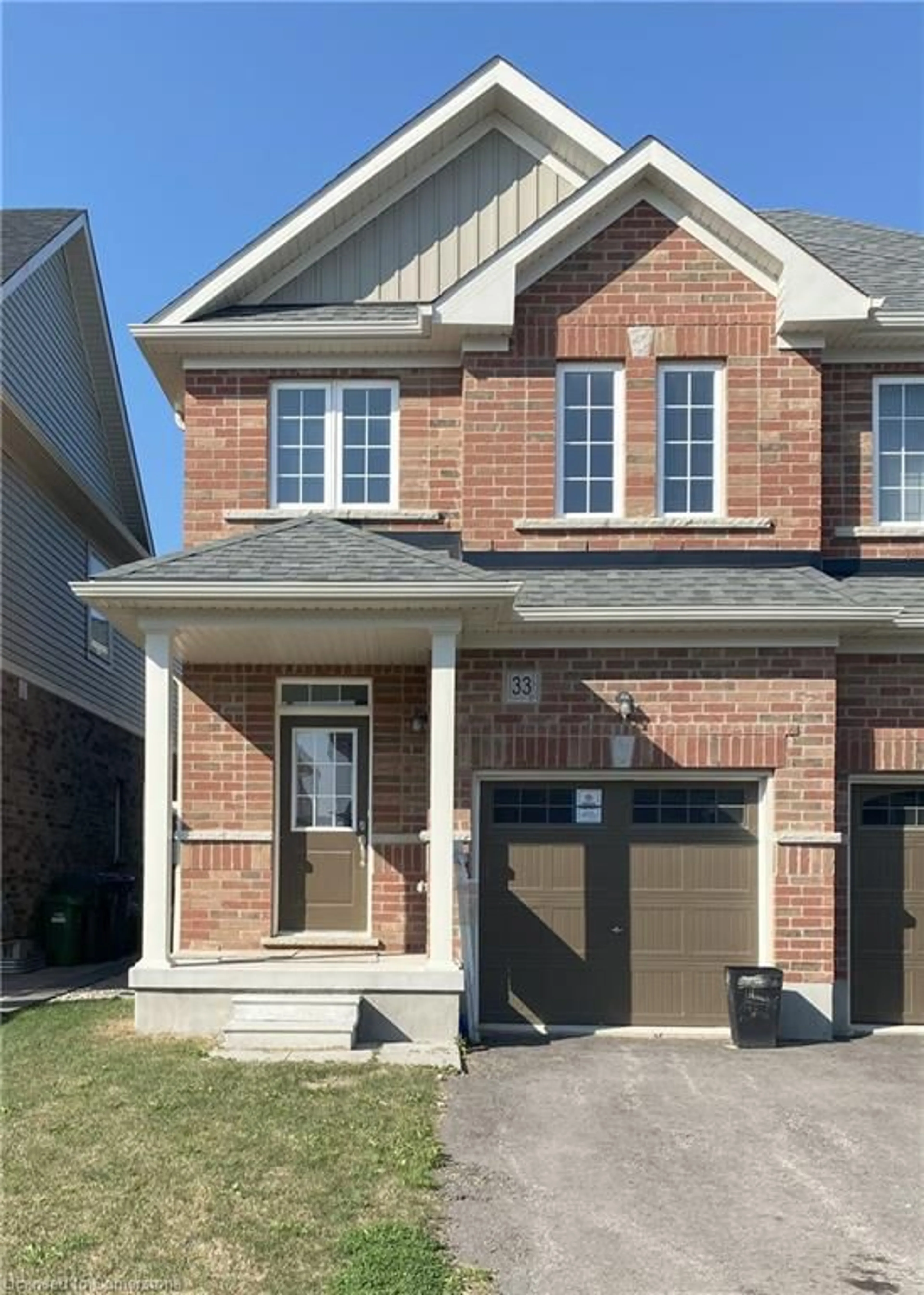 Home with brick exterior material, street for 33 Elsegood Dr, Guelph Ontario N1L 1B3