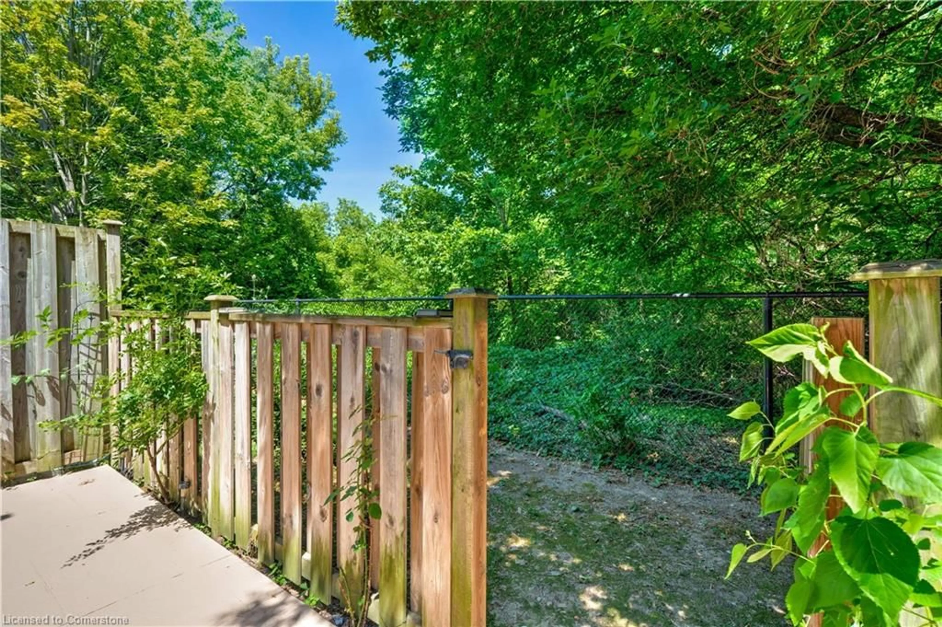 Patio, forest/trees view for 2151 Walkers Line #19, Burlington Ontario L7M 4W1