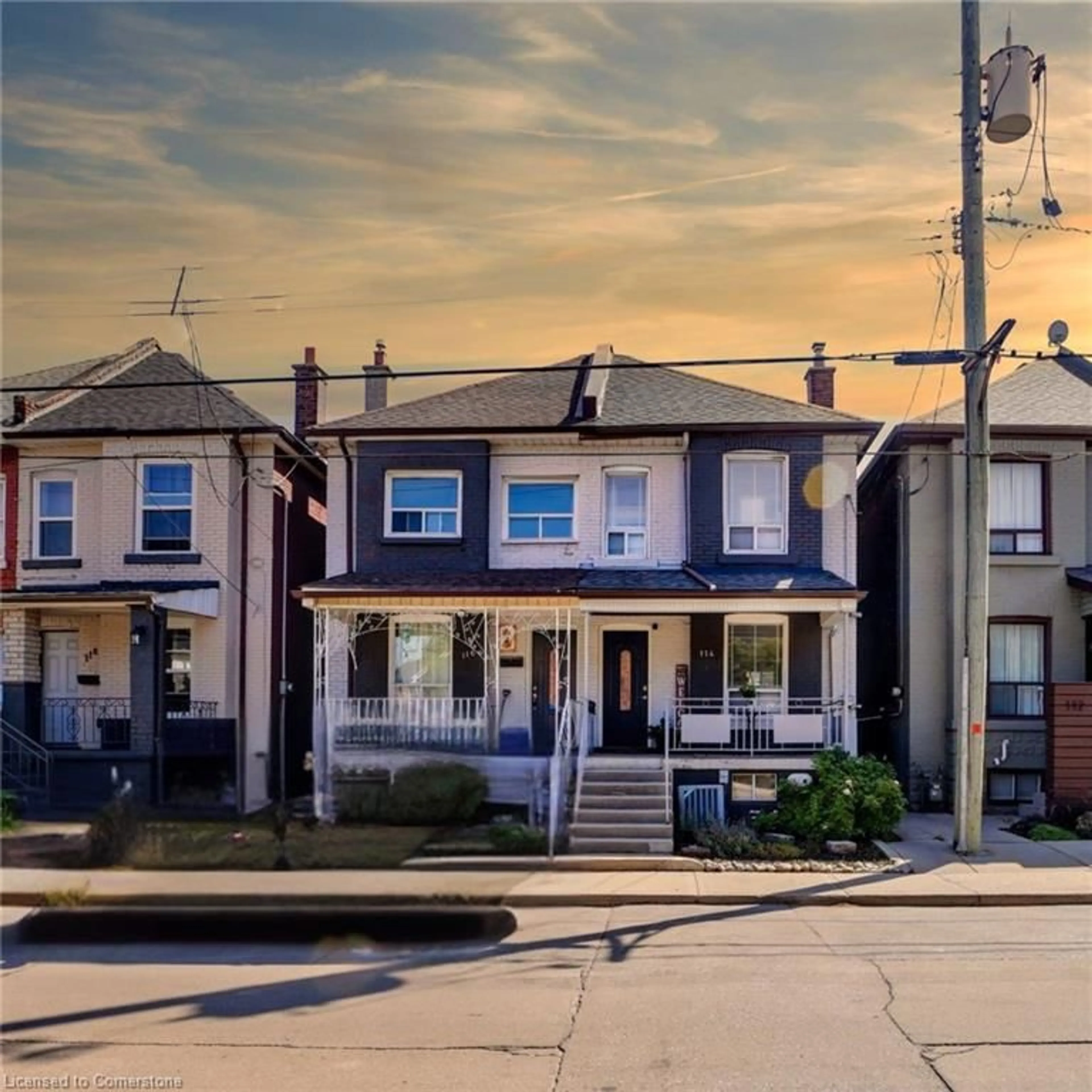 Home with brick exterior material, street for 114 Burton St, Hamilton Ontario L8L 3R5