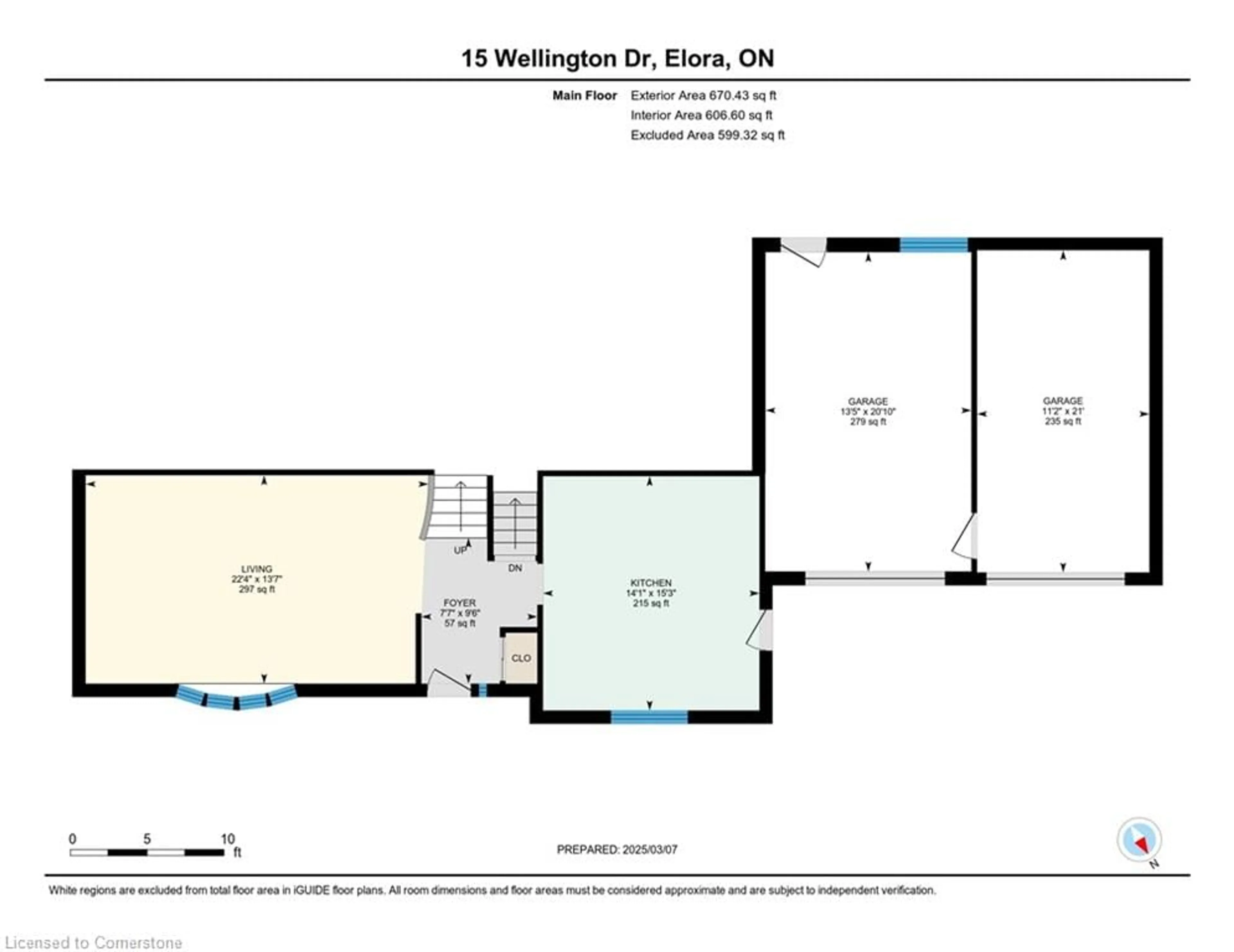 Floor plan for 15 Wellington Dr, Elora Ontario N0B 1S0