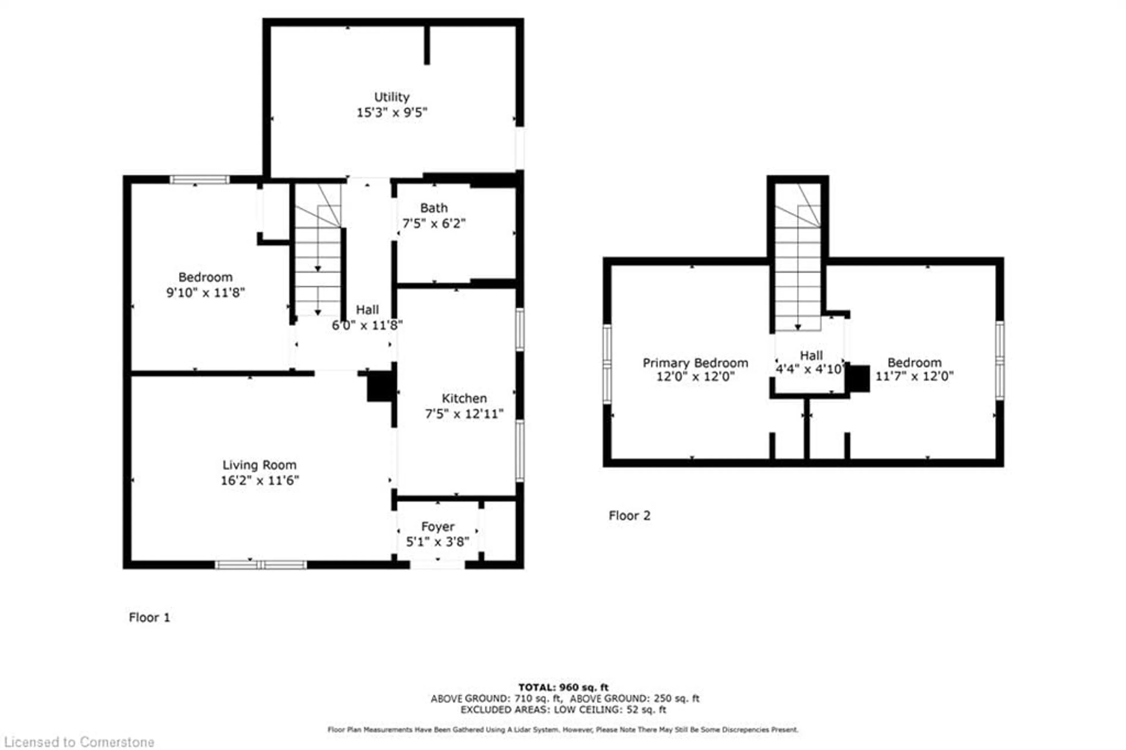 Floor plan for 38 Oak St, Stratford Ontario N5A 2G1