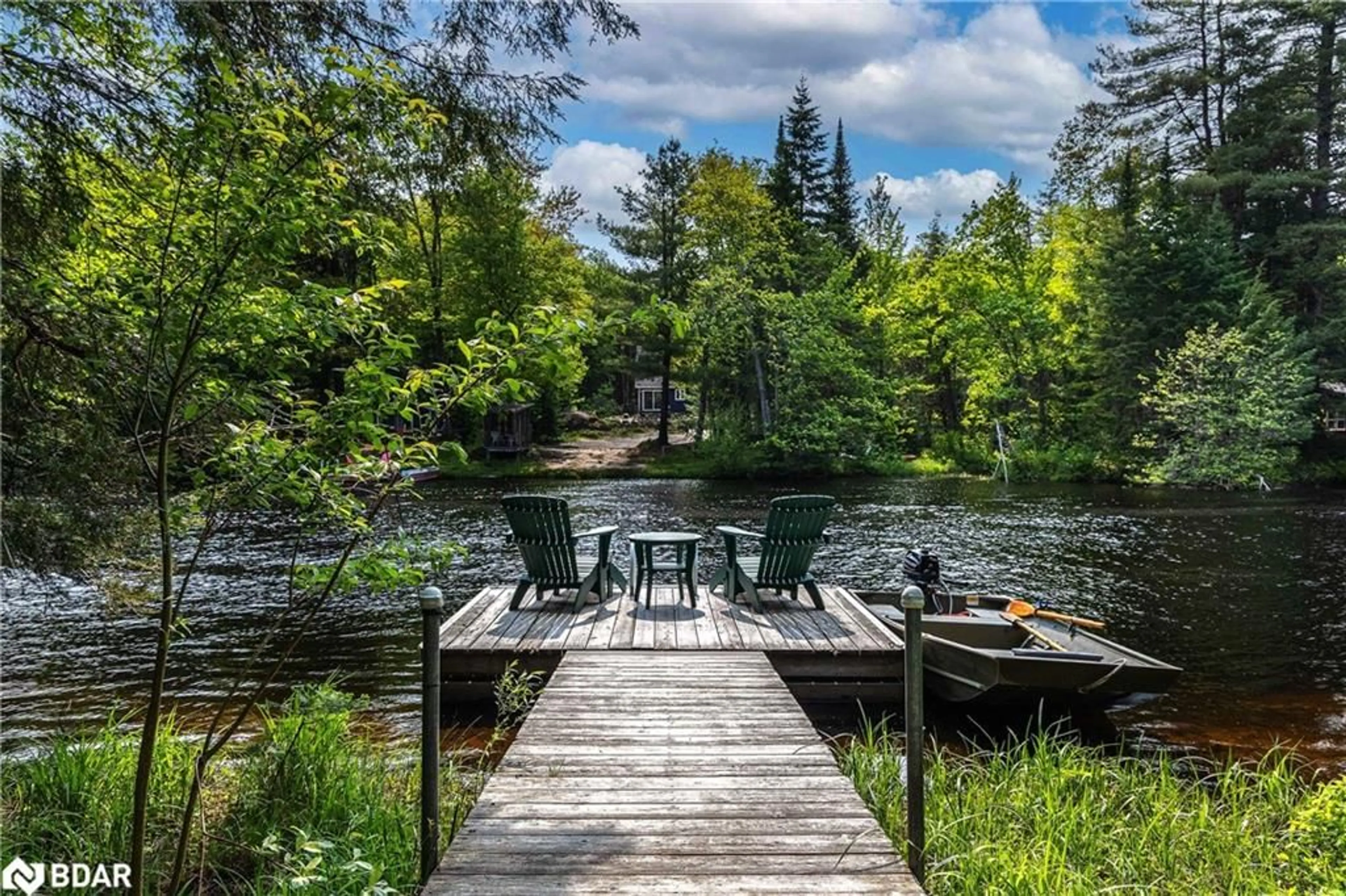 Patio, water/lake/river/ocean view for 1065 Forrester Trail, Bracebridge Ontario P1L 1W9