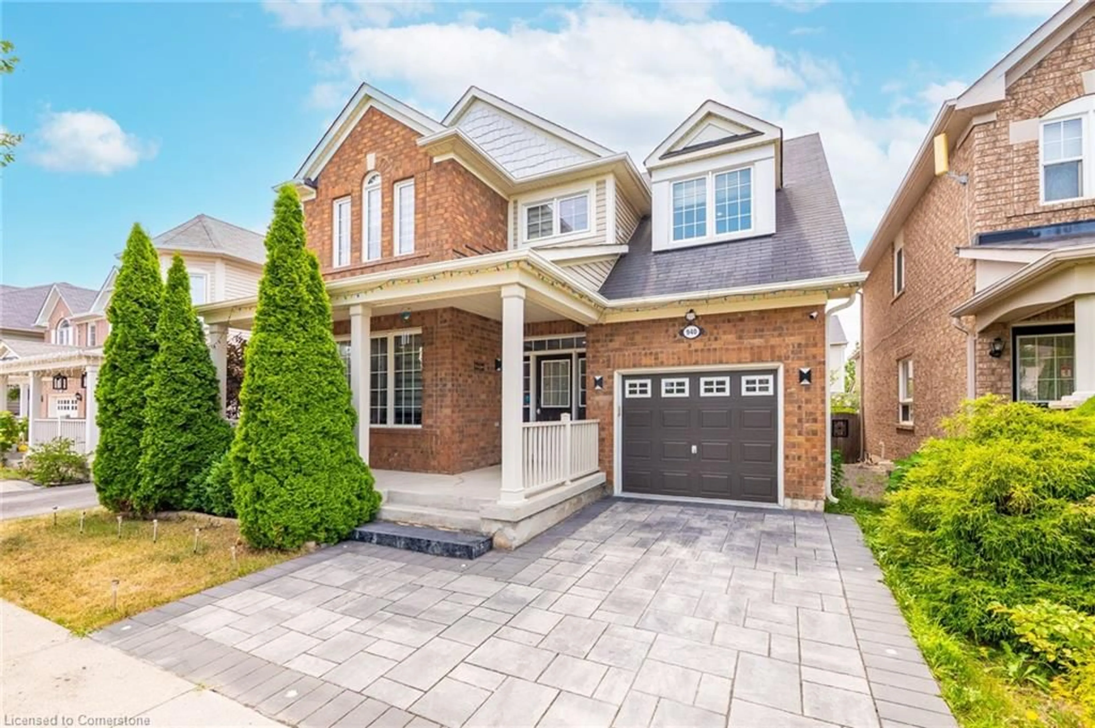 Home with brick exterior material, street for 940 Philbrook Dr, Milton Ontario L9T 0L3