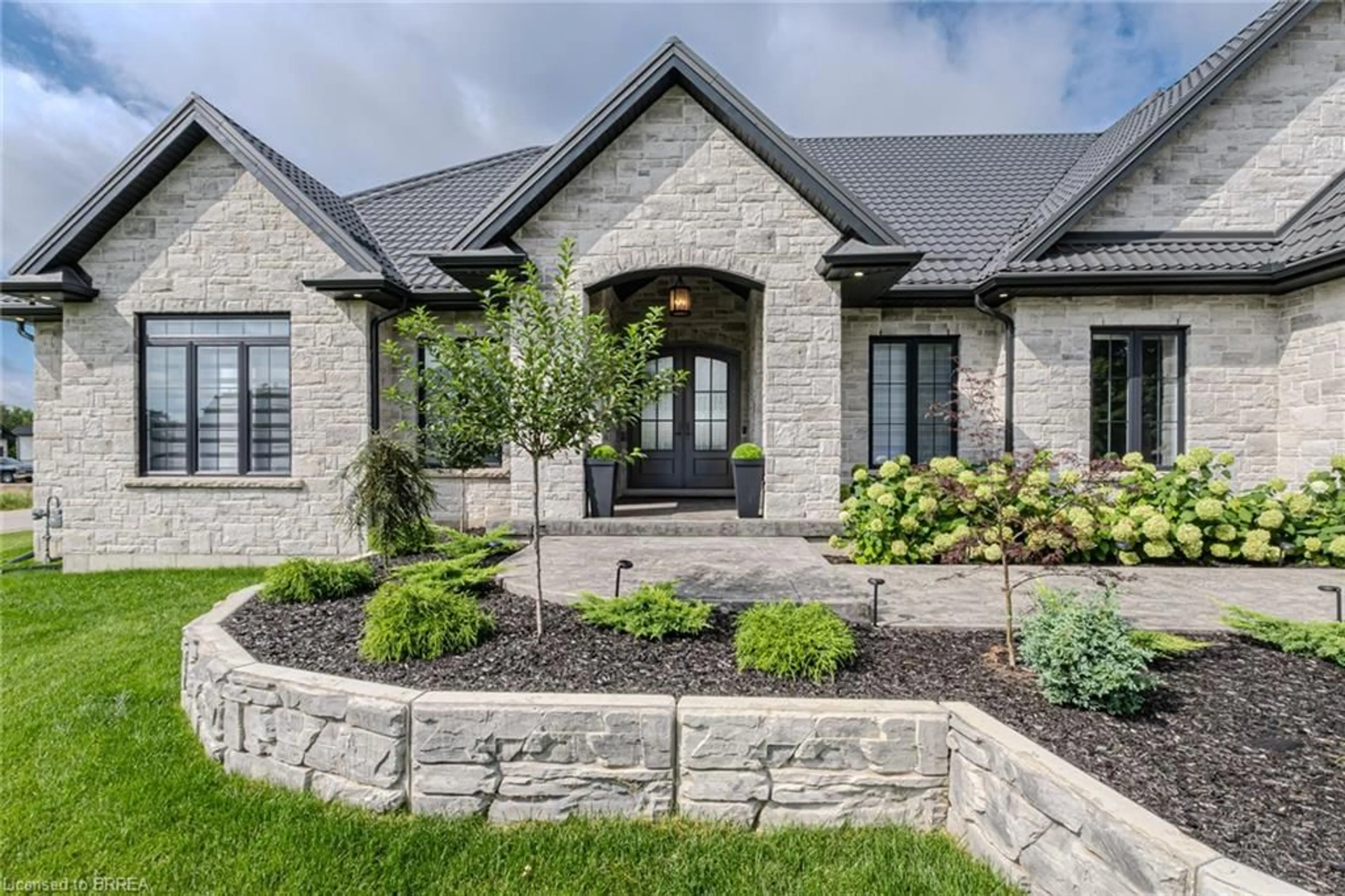 Home with brick exterior material, street for 18 Bannister St, Oakland Ontario N0E 1L0