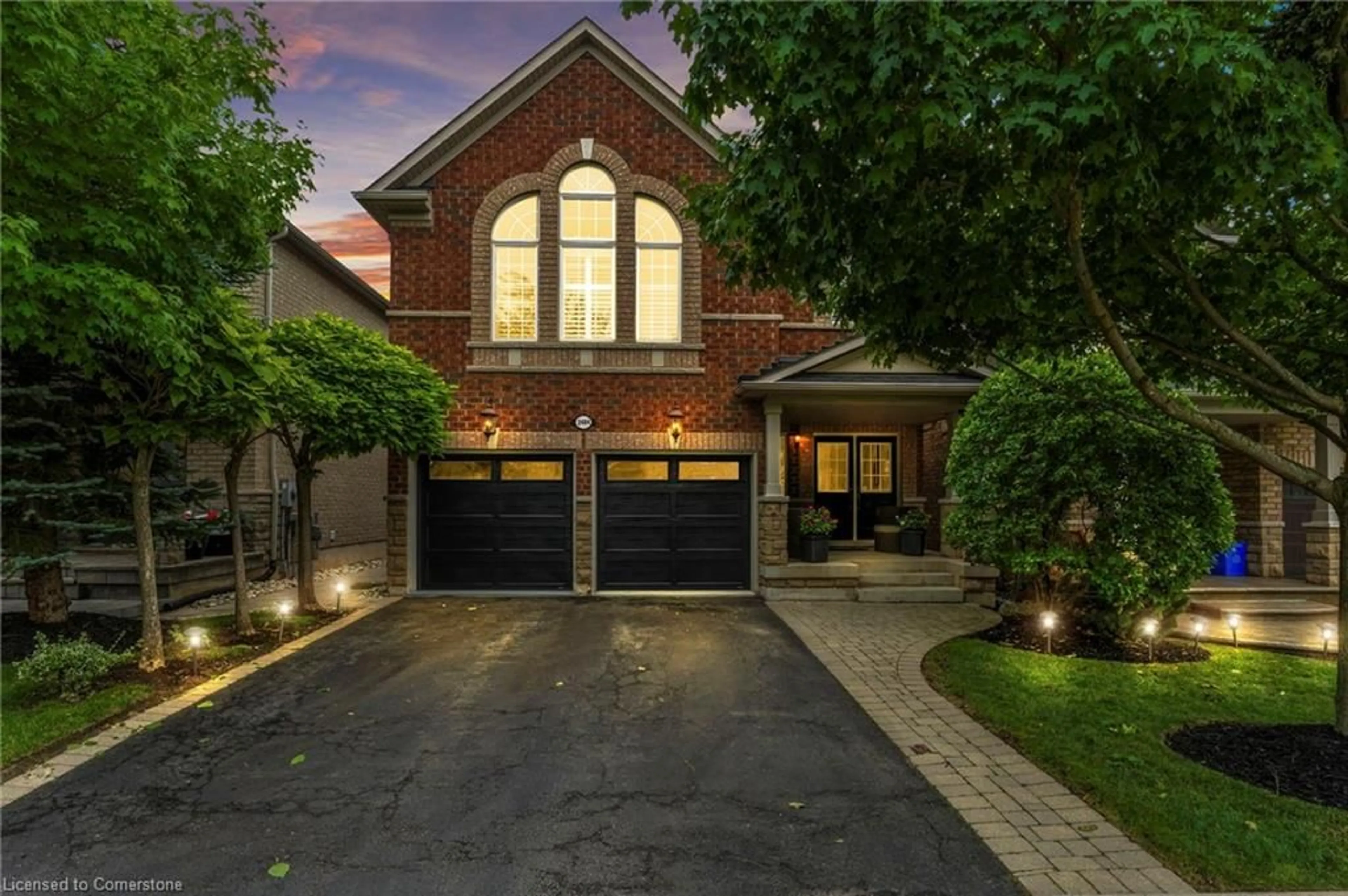 Home with brick exterior material, street for 2484 Whitehorn Dr, Burlington Ontario L7L 7M7