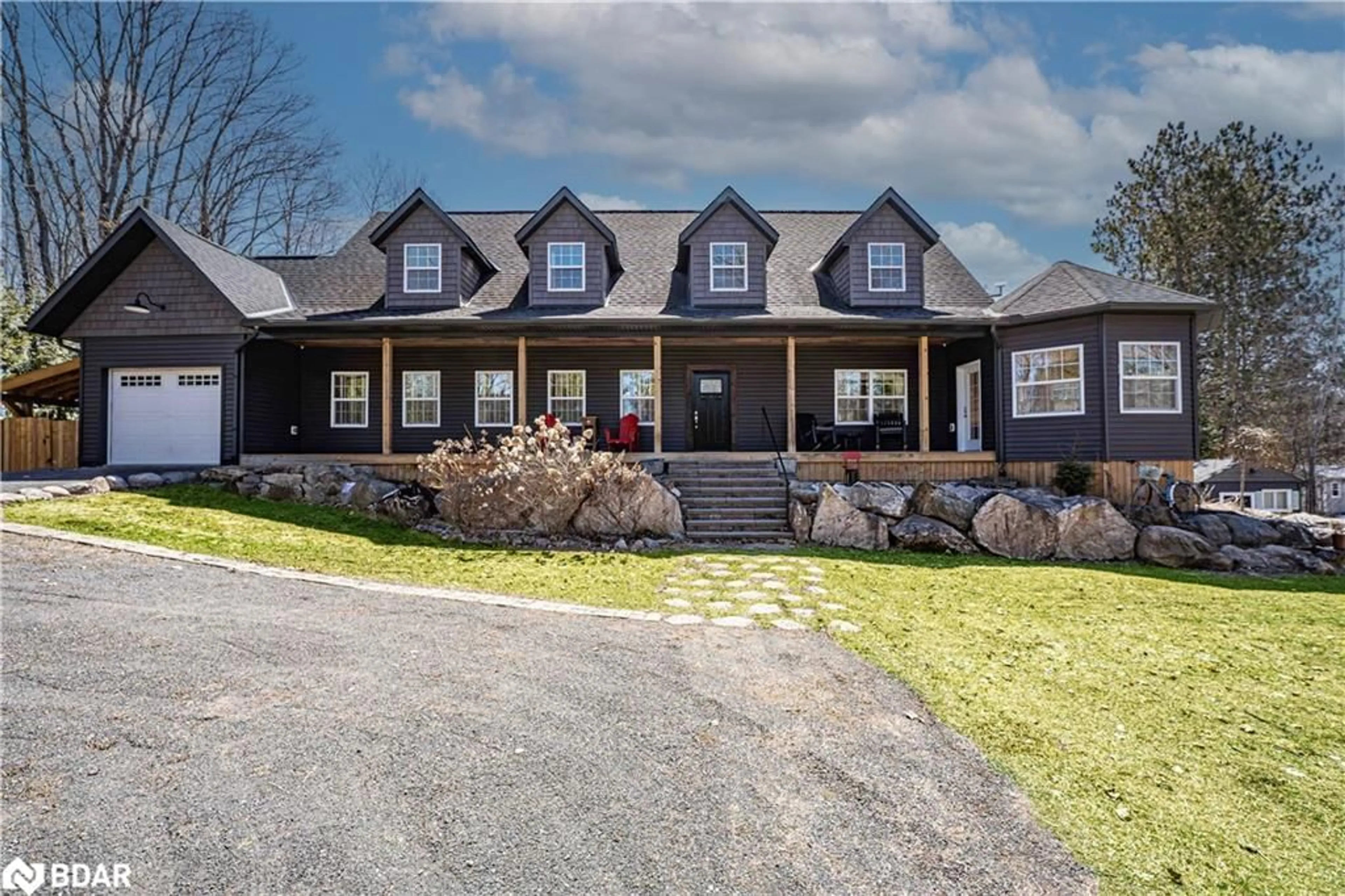 Home with brick exterior material, street for 1186 Upper Paudash Road Rd, Cardiff Ontario K0L 1C0