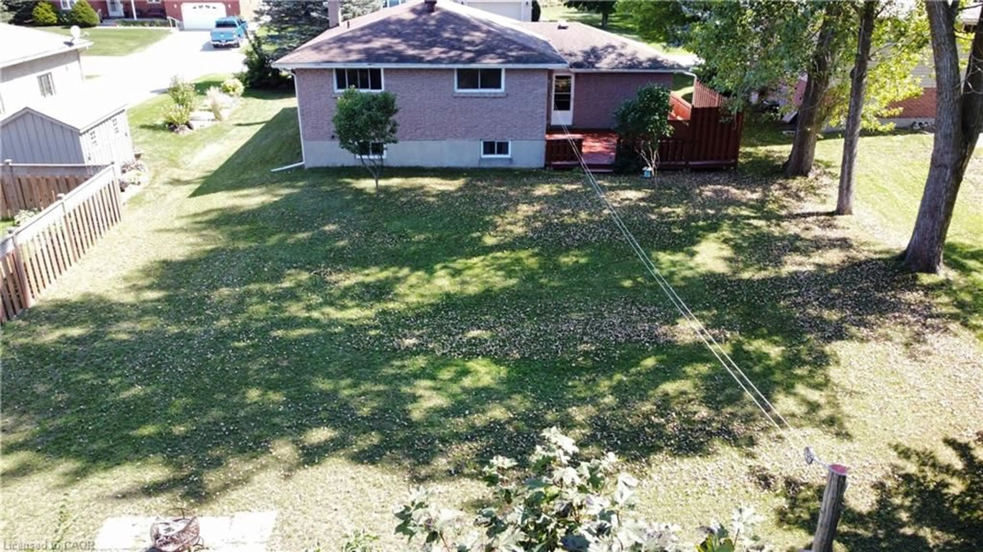 A pic from outside/outdoor area/front of a property/back of a property/a pic from drone, street for 804 Ruby St, Port Elgin Ontario N0H 2C4
