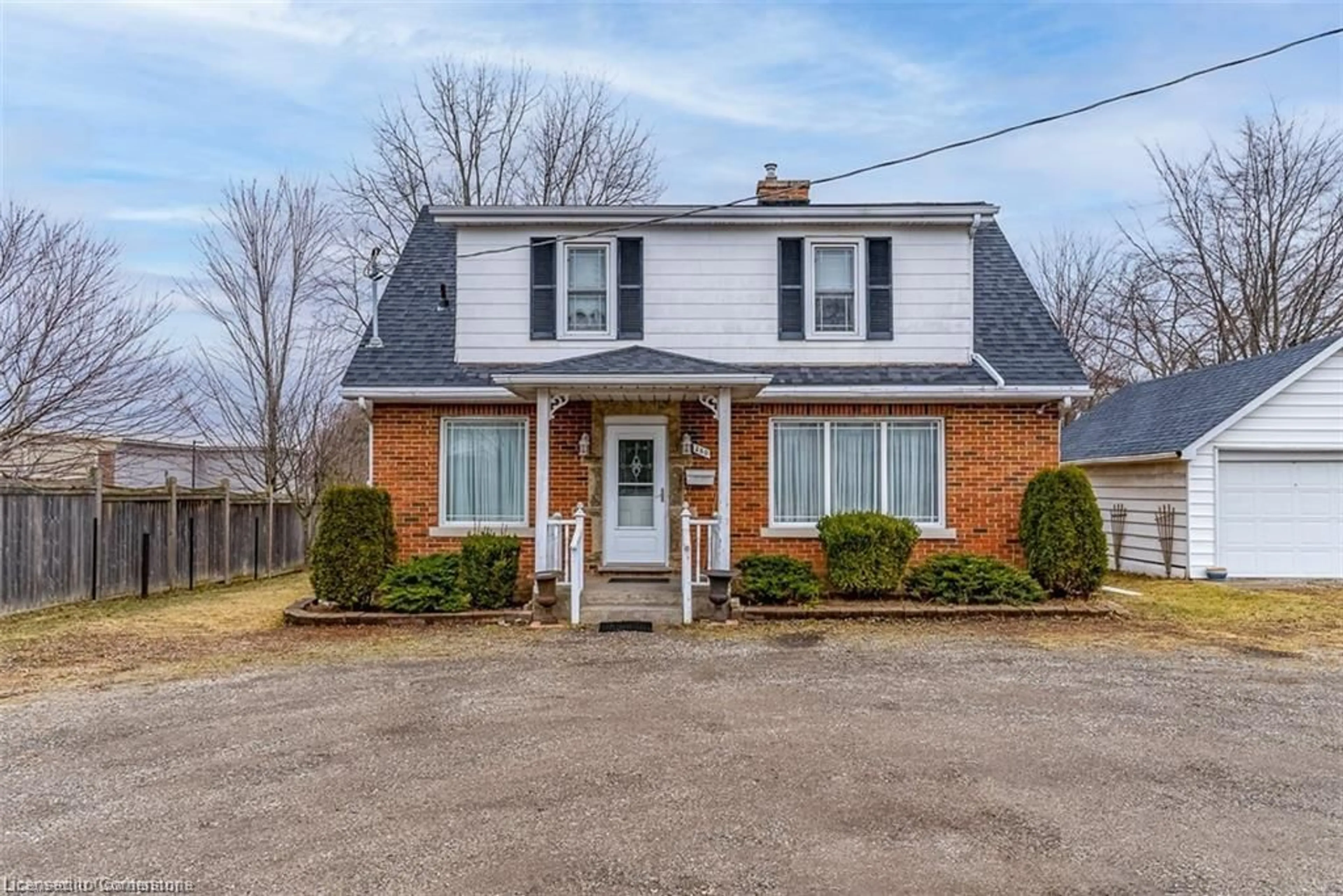 Home with brick exterior material, street for 280 King George Rd, Brantford Ontario N3R 5L6