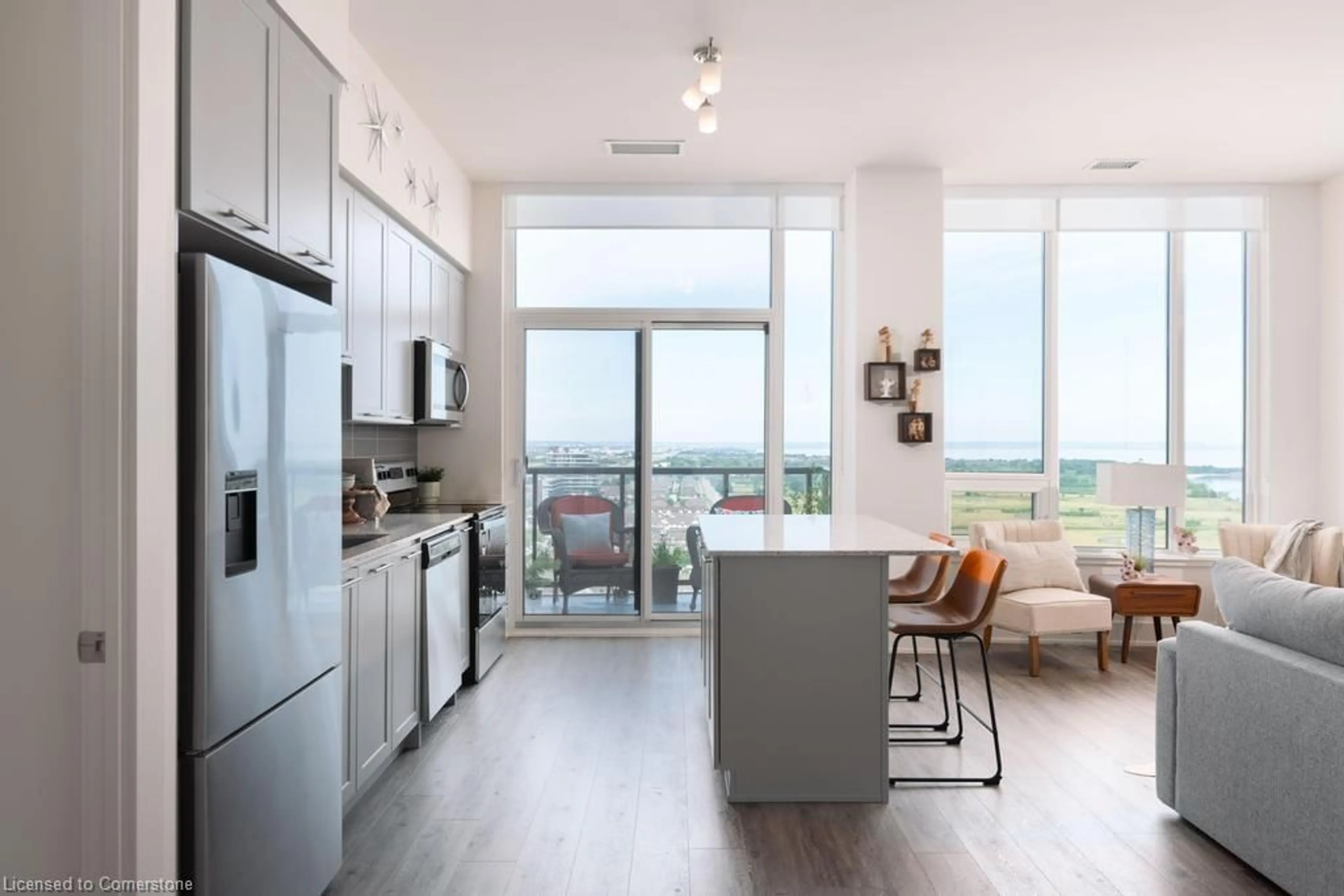 Open concept kitchen, unknown for 385 Winston Rd #PH1903, Grimsby Ontario L3M 4E8