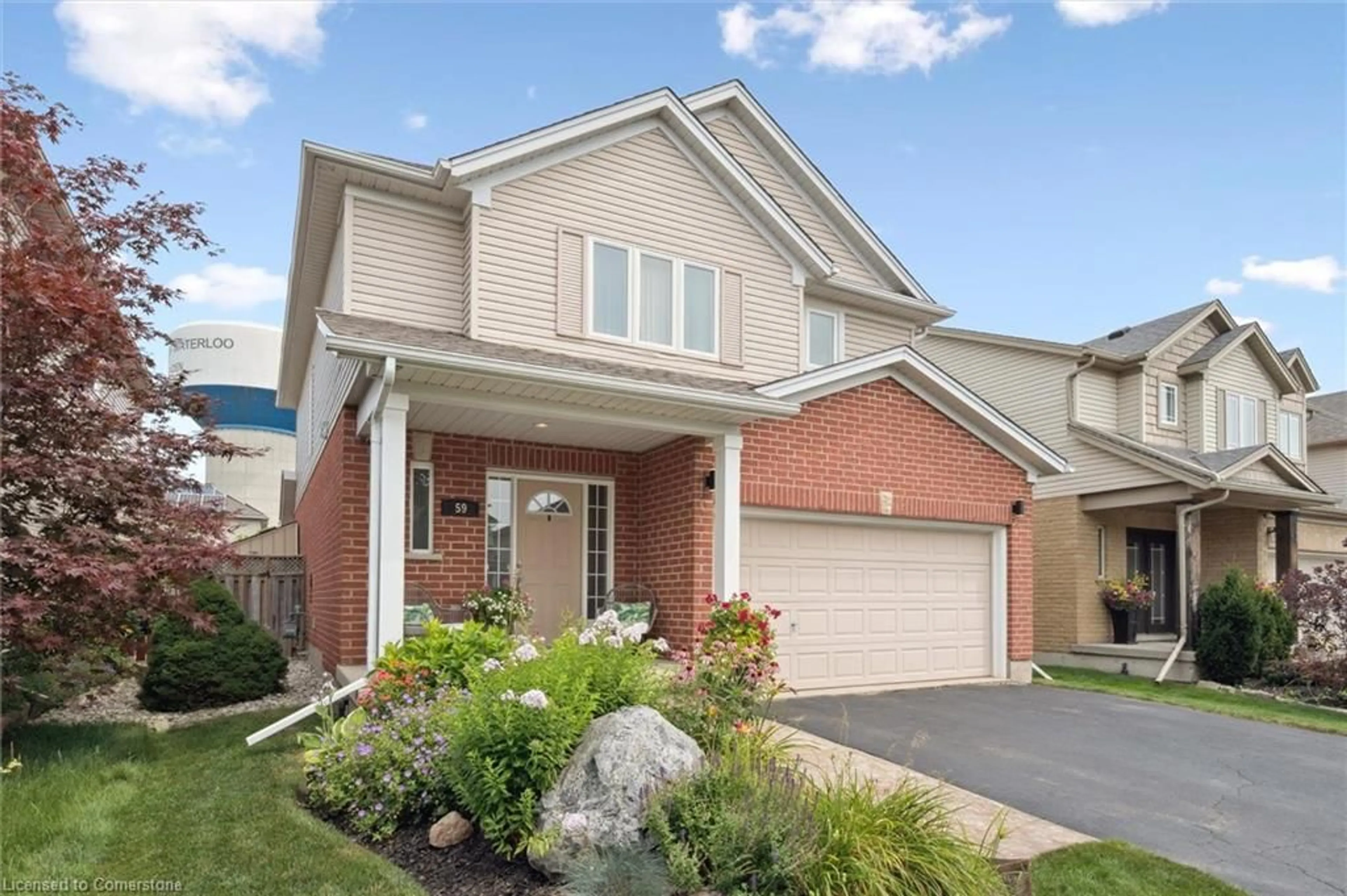 Home with brick exterior material, street for 59 Brenneman Dr, Baden Ontario N3A 4M9