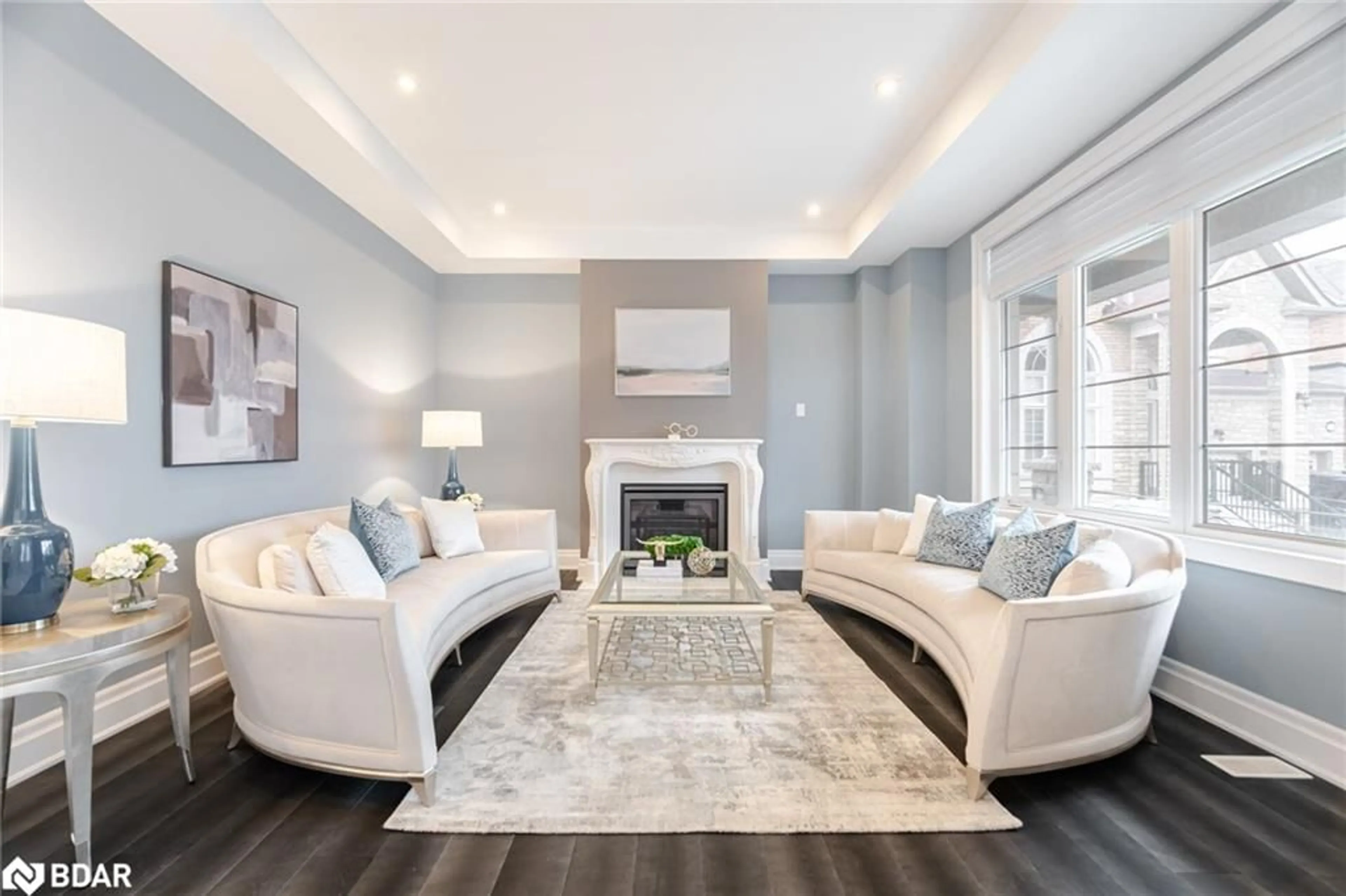 Living room with furniture, unknown for 404 Ellen Davidson Dr, Oakville Ontario L6M 0Y7