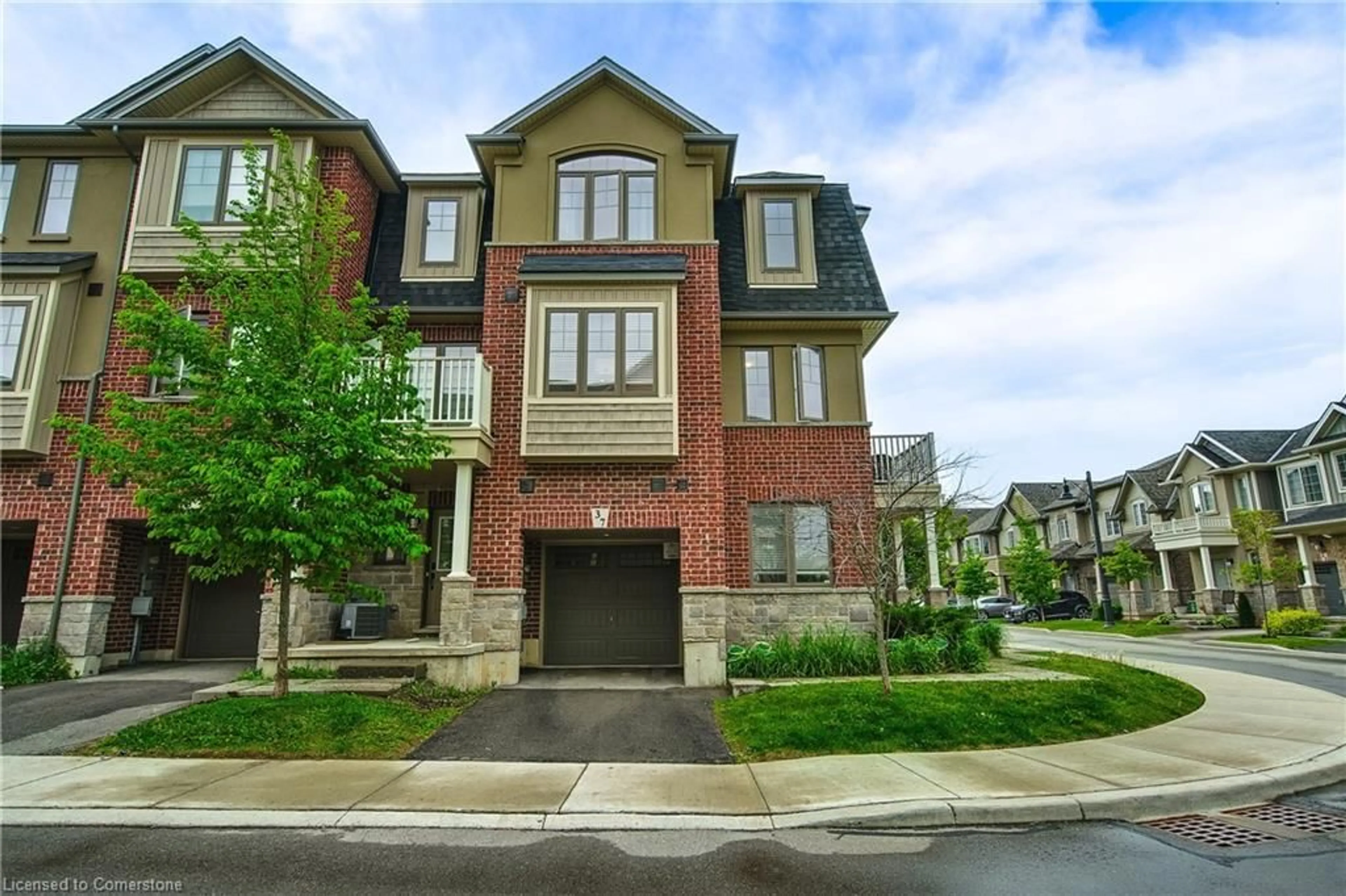 Home with brick exterior material, street for 37 Marr Lane, Ancaster Ontario L9K 0K1