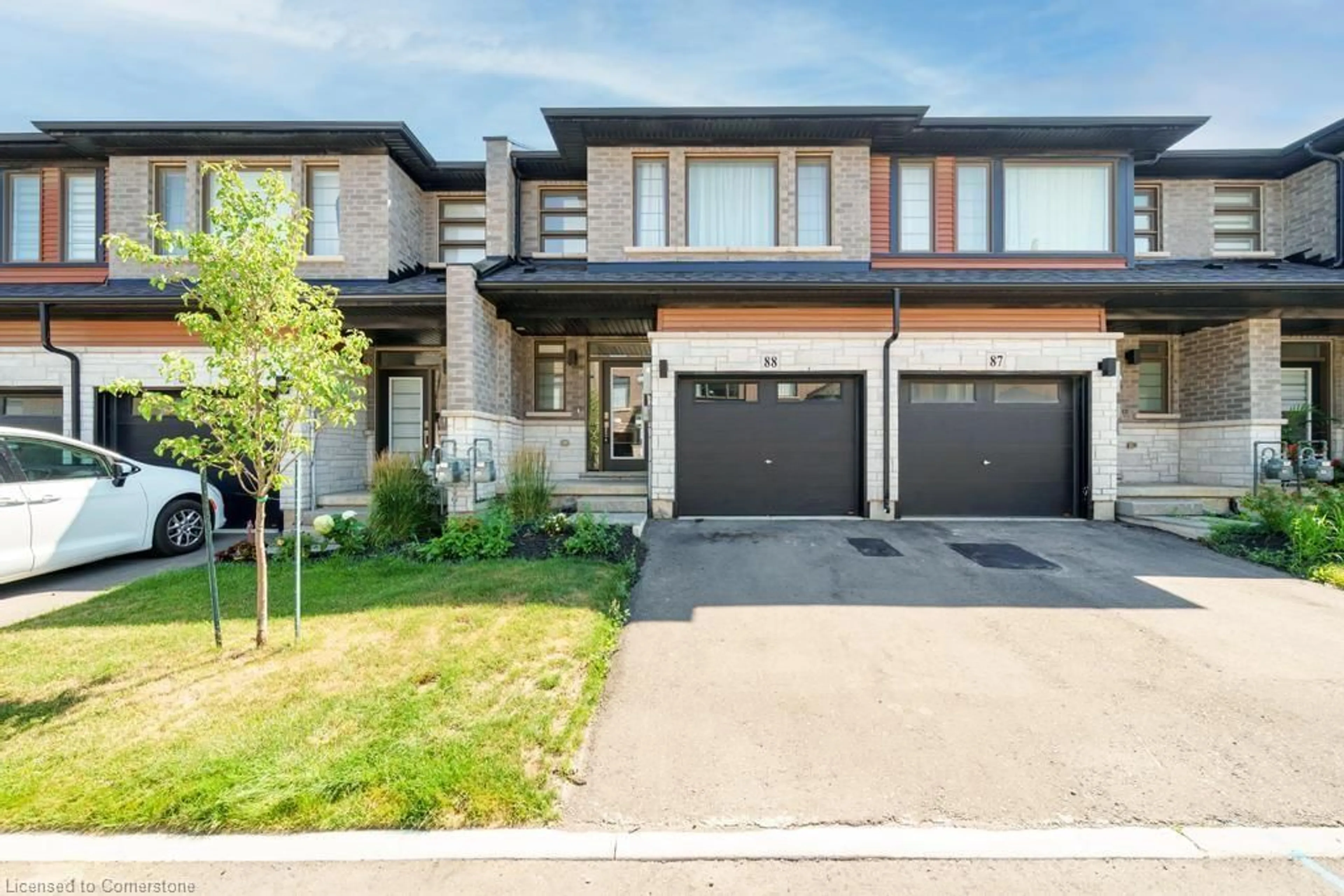 Home with brick exterior material, street for 120 Court Dr #88, Paris Ontario N3L 0N2