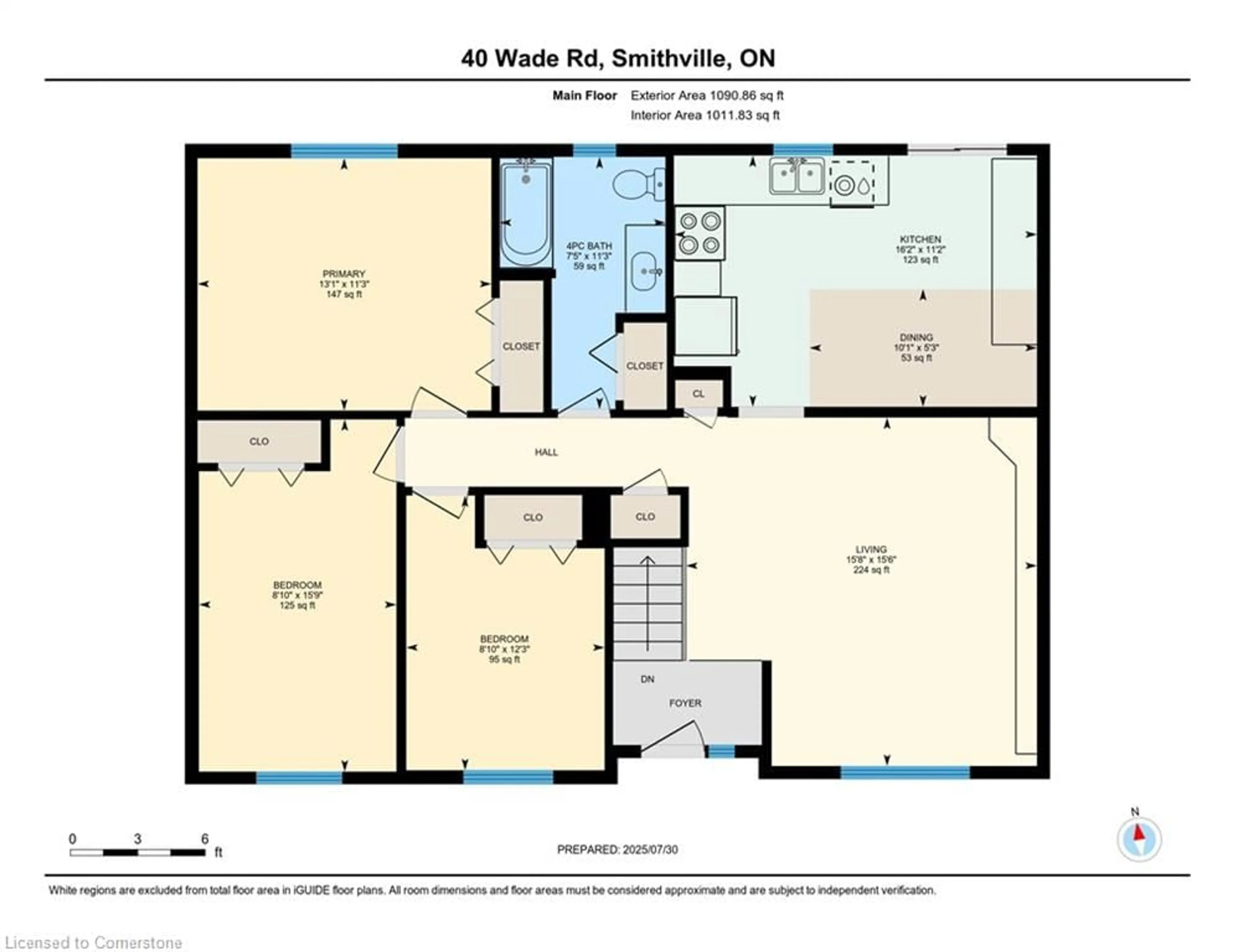 Floor plan for 40 Wade Rd, Smithville Ontario L0R 2A0