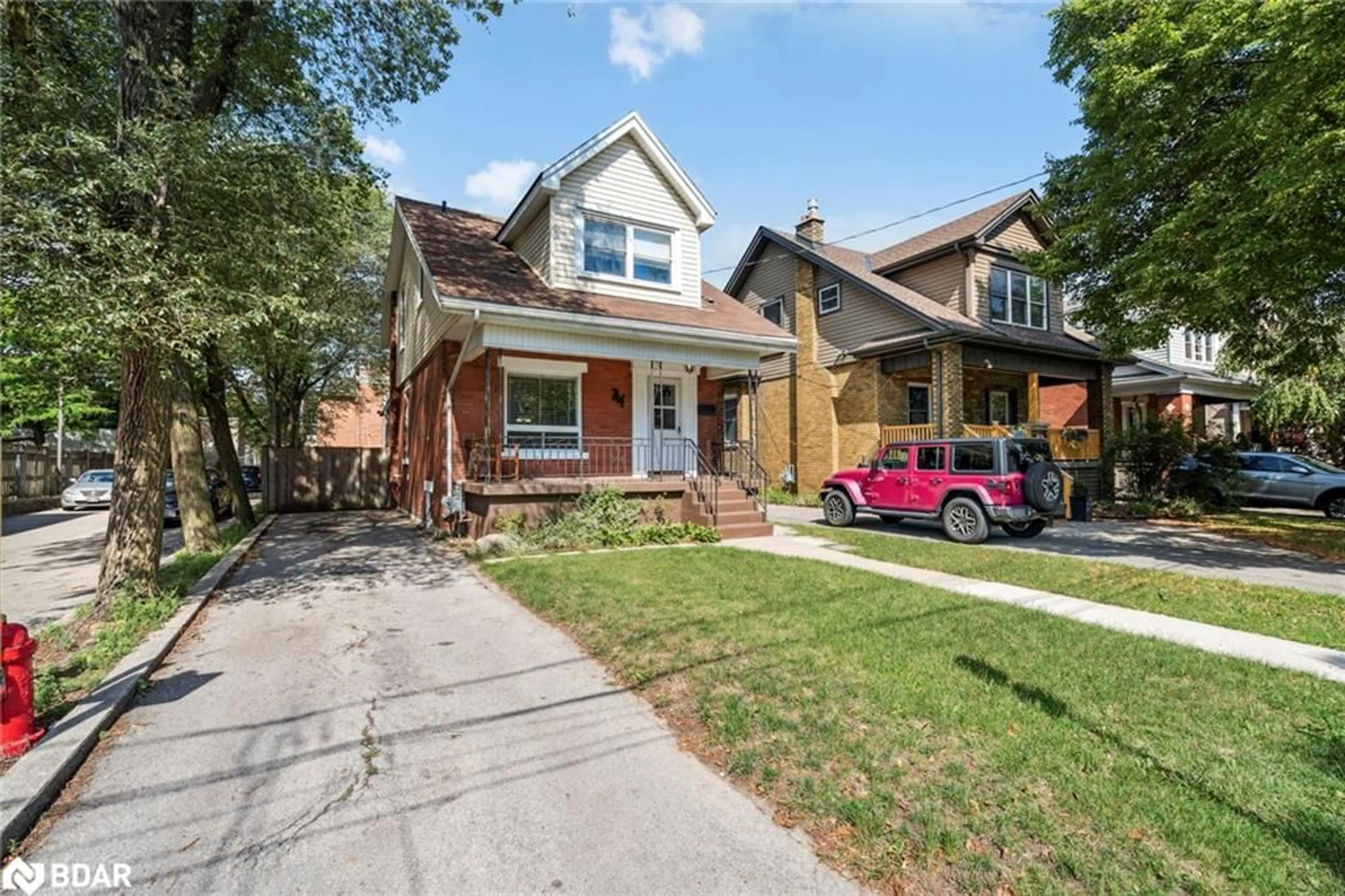 Home with brick exterior material, street for 34 Cliff Ave, Hamilton Ontario L8E 6A7