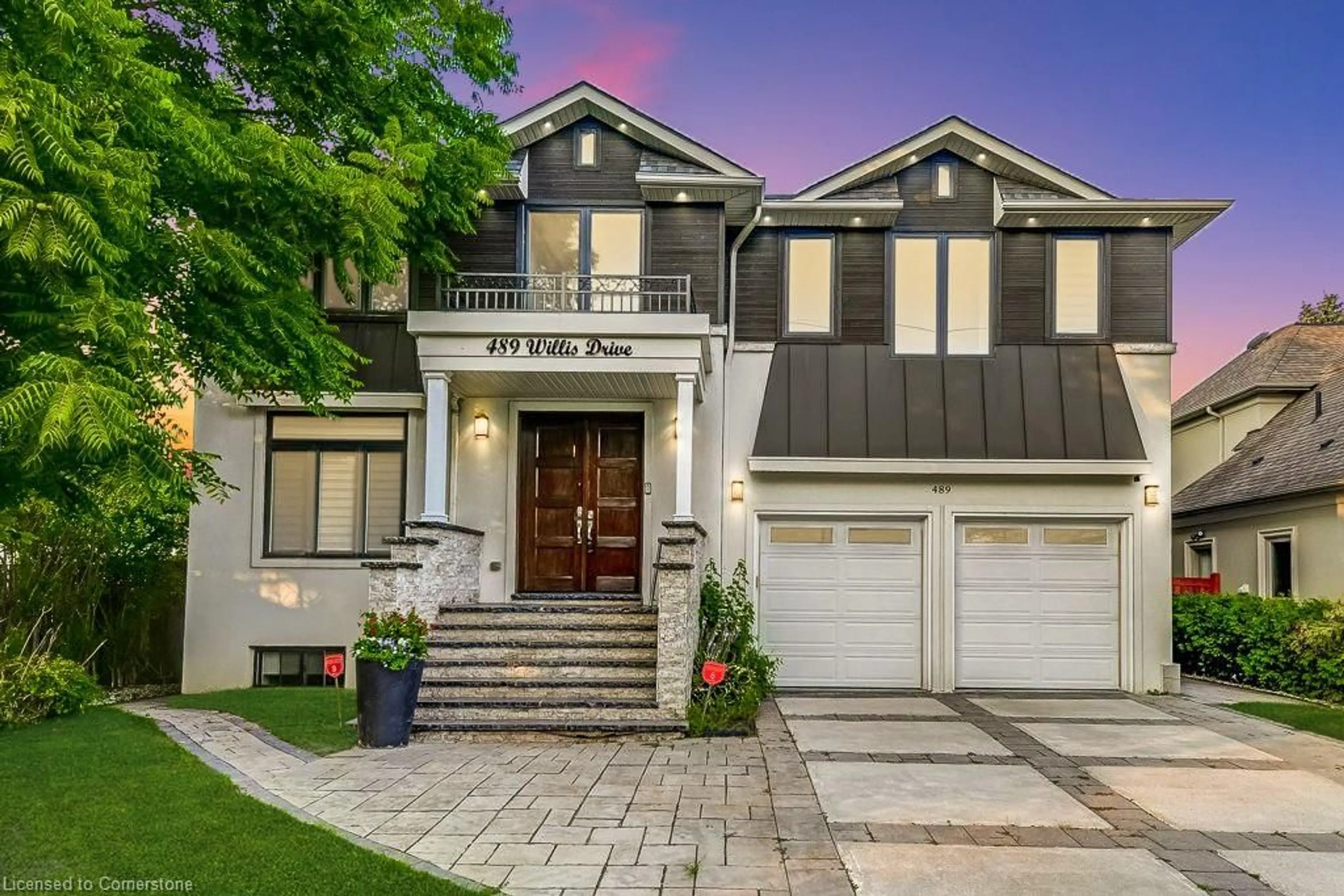 Home with brick exterior material, street for 489 Willis Dr, Oakville Ontario L6L 4V6
