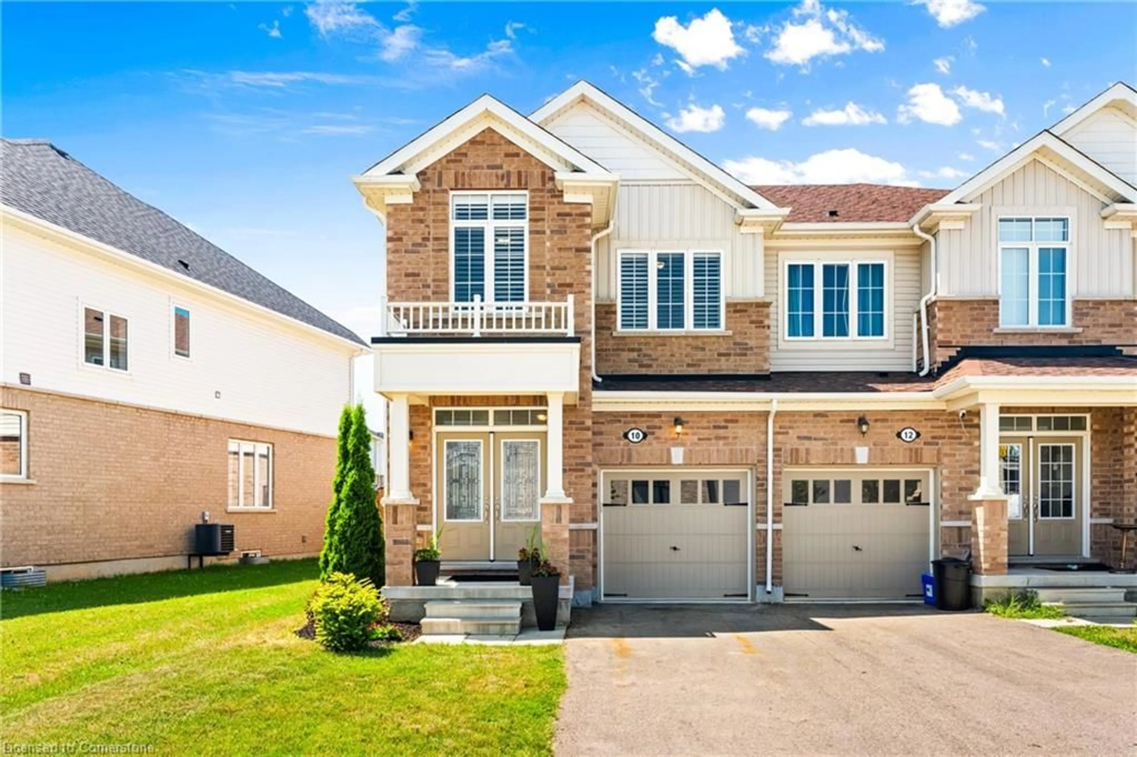 Home with brick exterior material, street for 10 Barlow Pl, Paris Ontario N3L 0G8