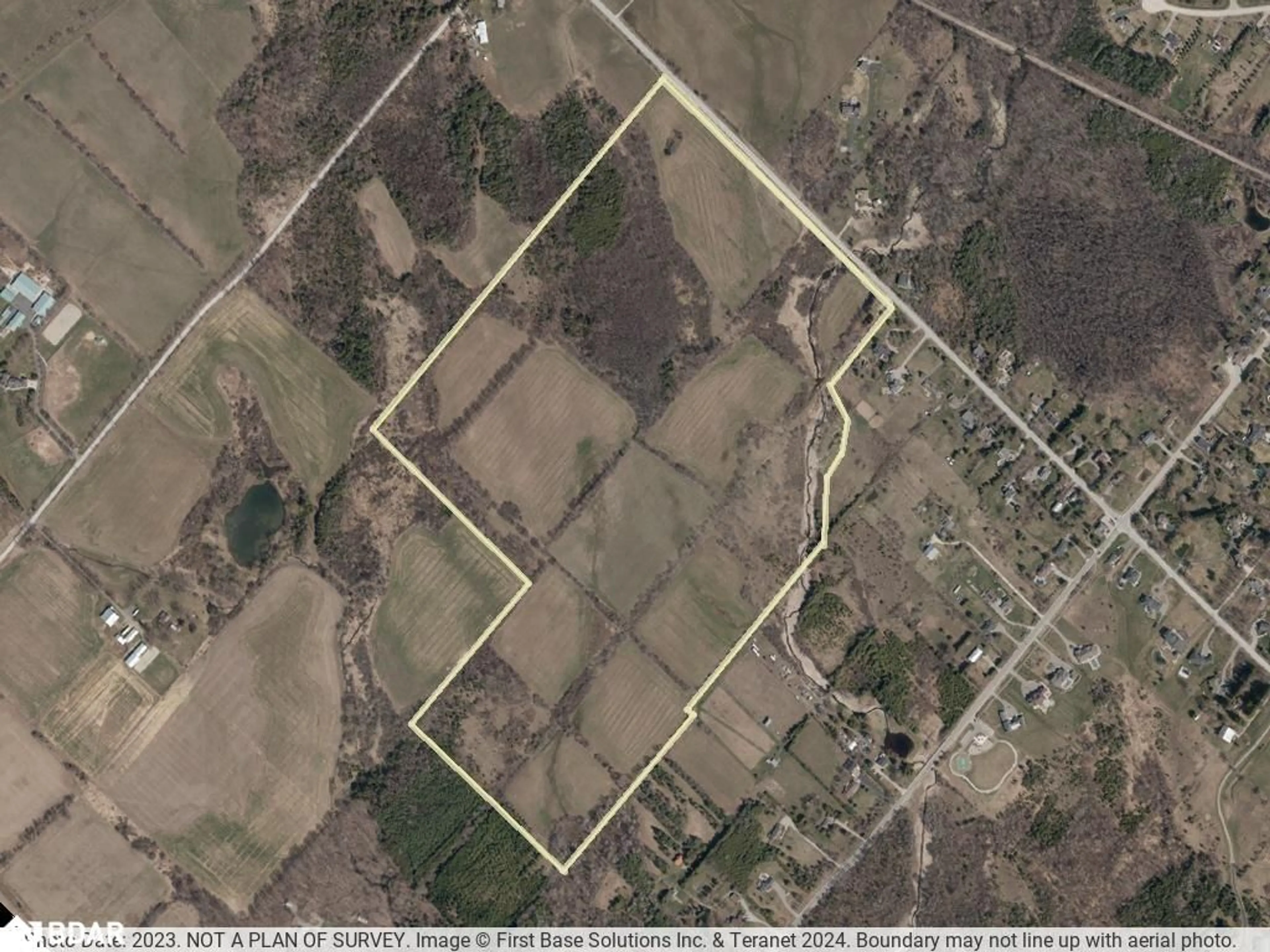 Picture of a map for 11080 First Line Nassagaweya, Milton Ontario L0P 1J0