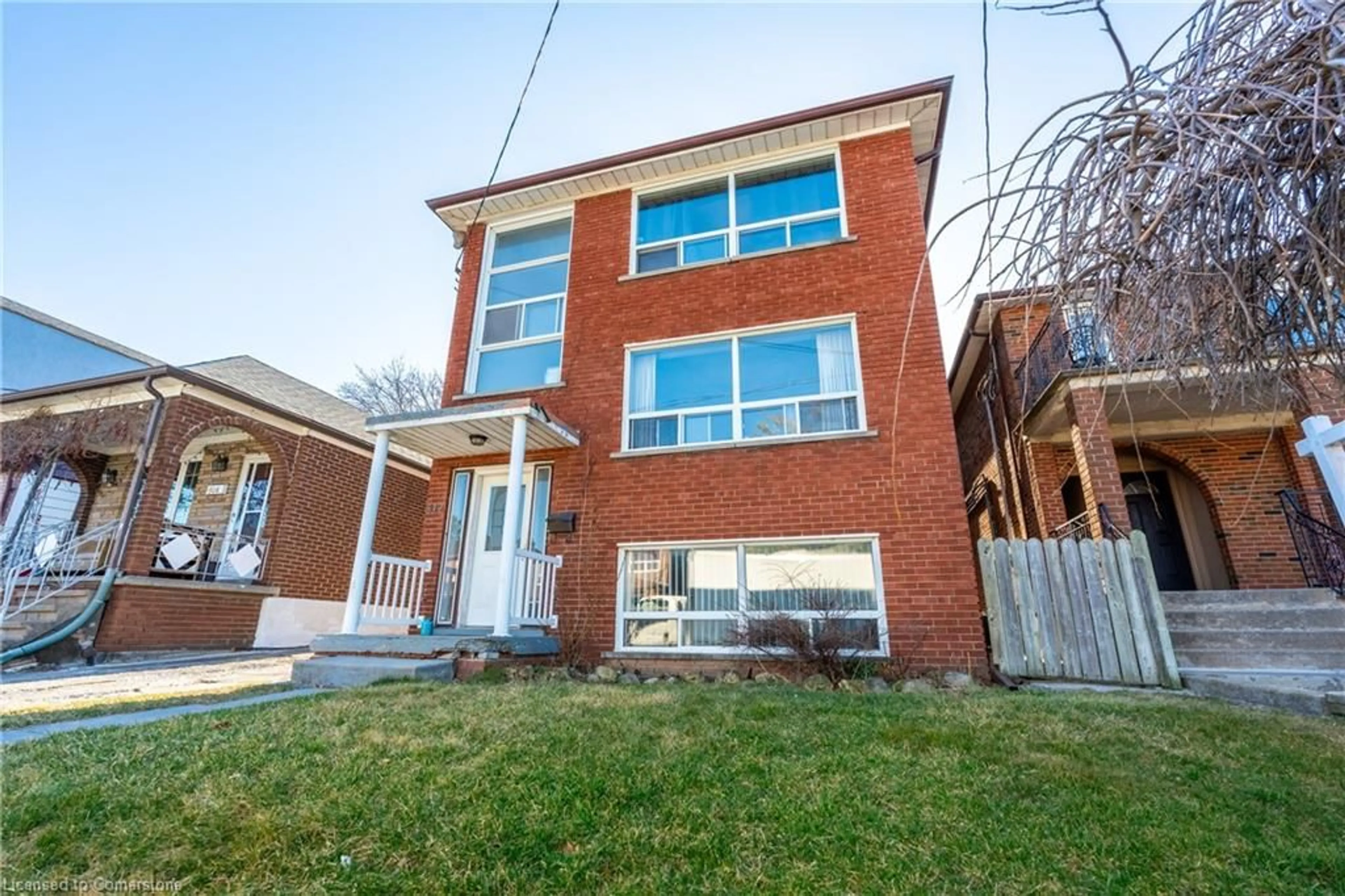 Home with brick exterior material, street for 312 Atlas Ave, York Ontario M6C 3P9
