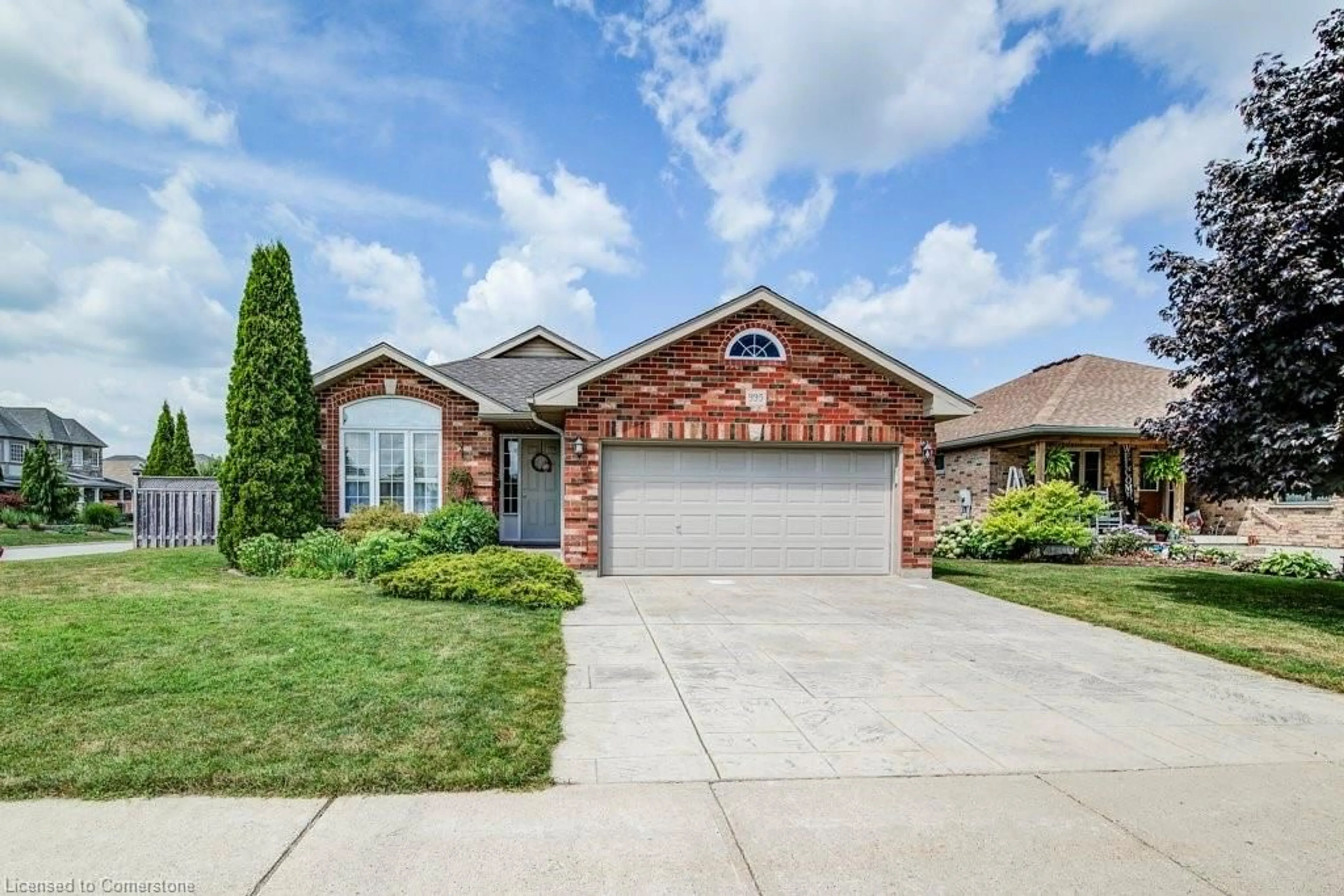 Home with brick exterior material, street for 995 Boyd Ave, Listowel Ontario N4W 3V8