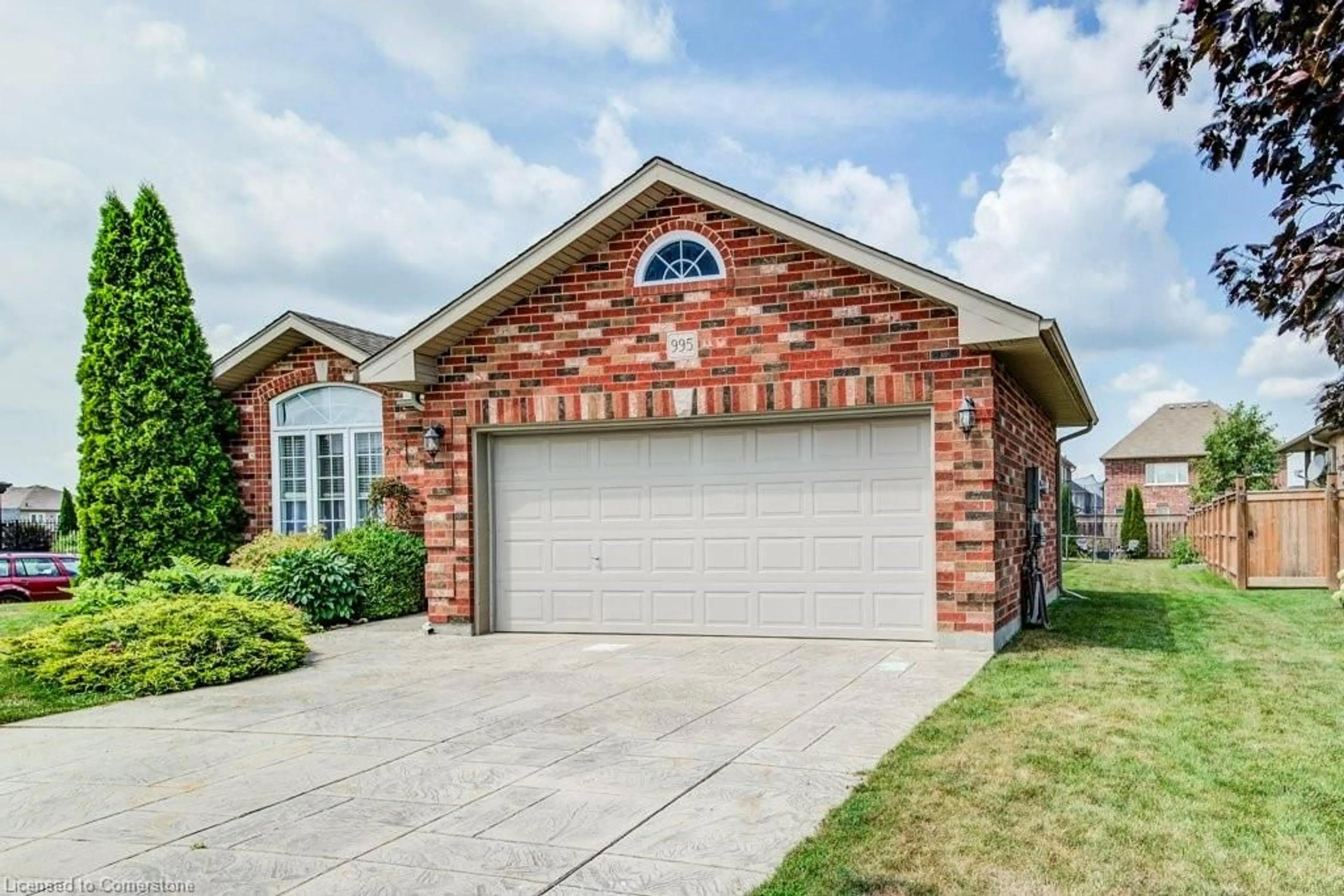 Home with brick exterior material, street for 995 Boyd Ave, Listowel Ontario N4W 3V8